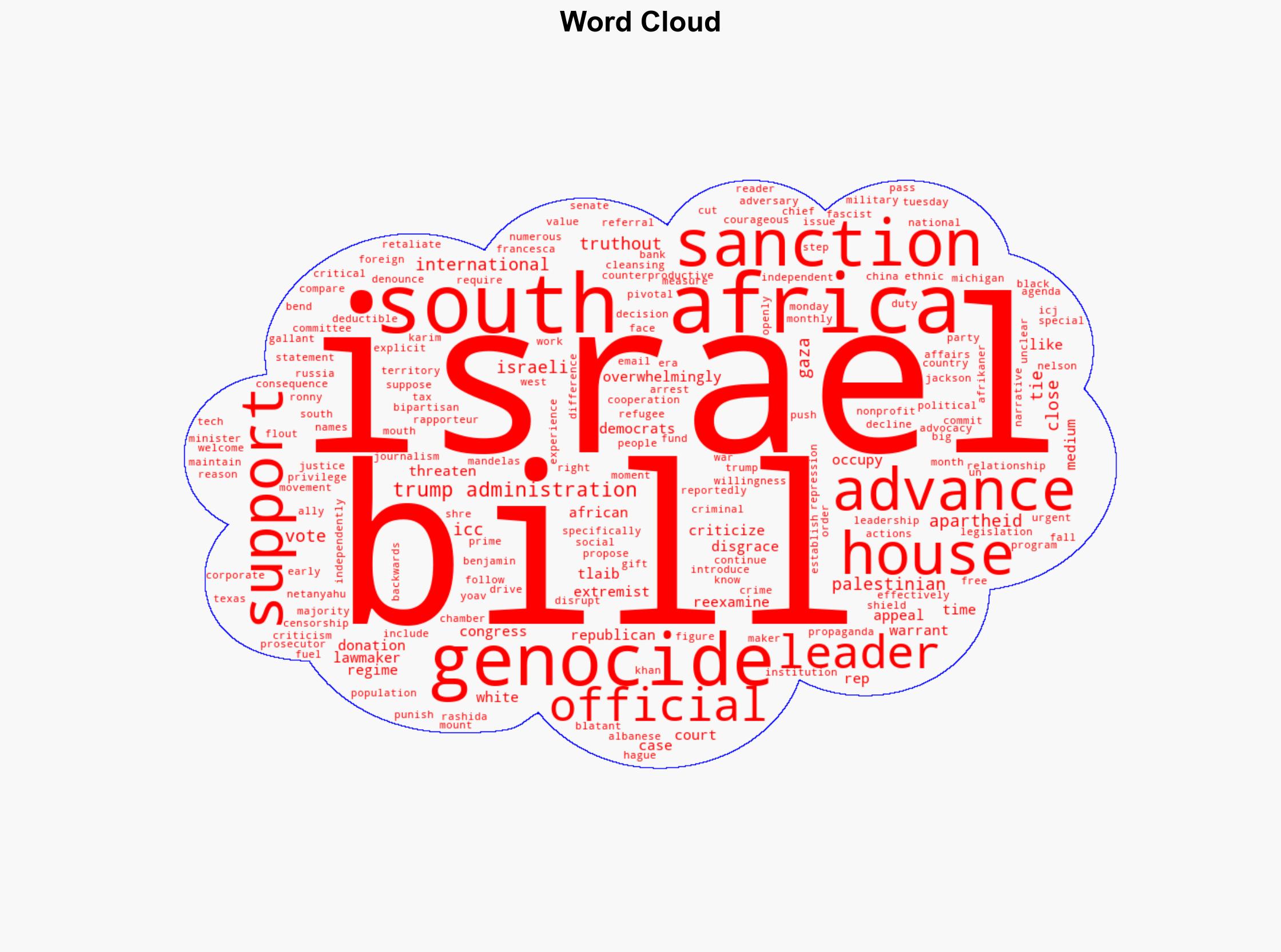 Disgrace Tlaib Slams Bill Threatening Sanctions on South Africa Over ICJ Case - Truthout - Image 1