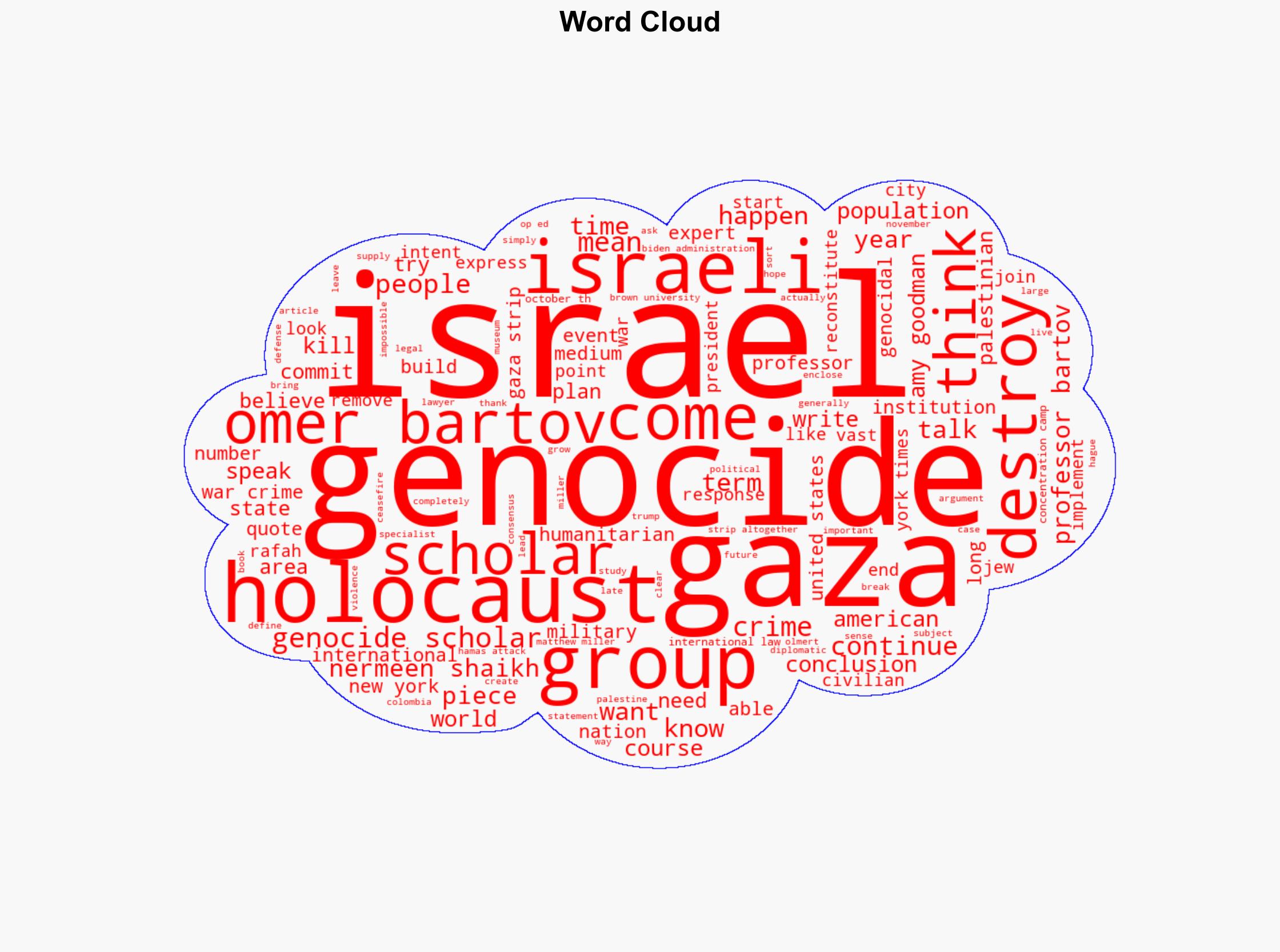 I'm a Genocide Scholar I Know It When I See It Prof Omer Bartov on the Growing Consensus on Gaza - Democracy Now! - Image 1