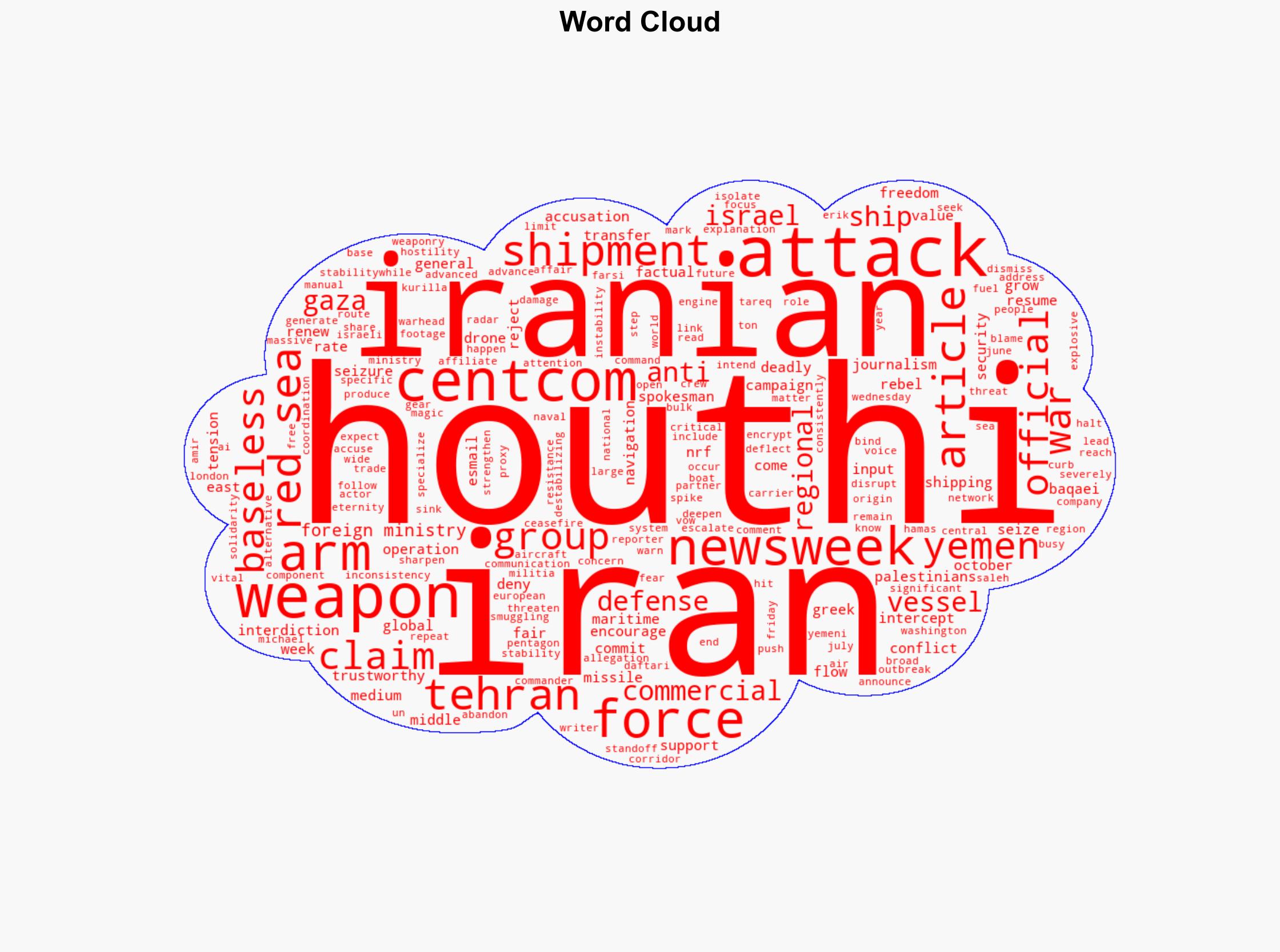 Iran Responds to Massive US Weapons Bust - Newsweek - Image 1