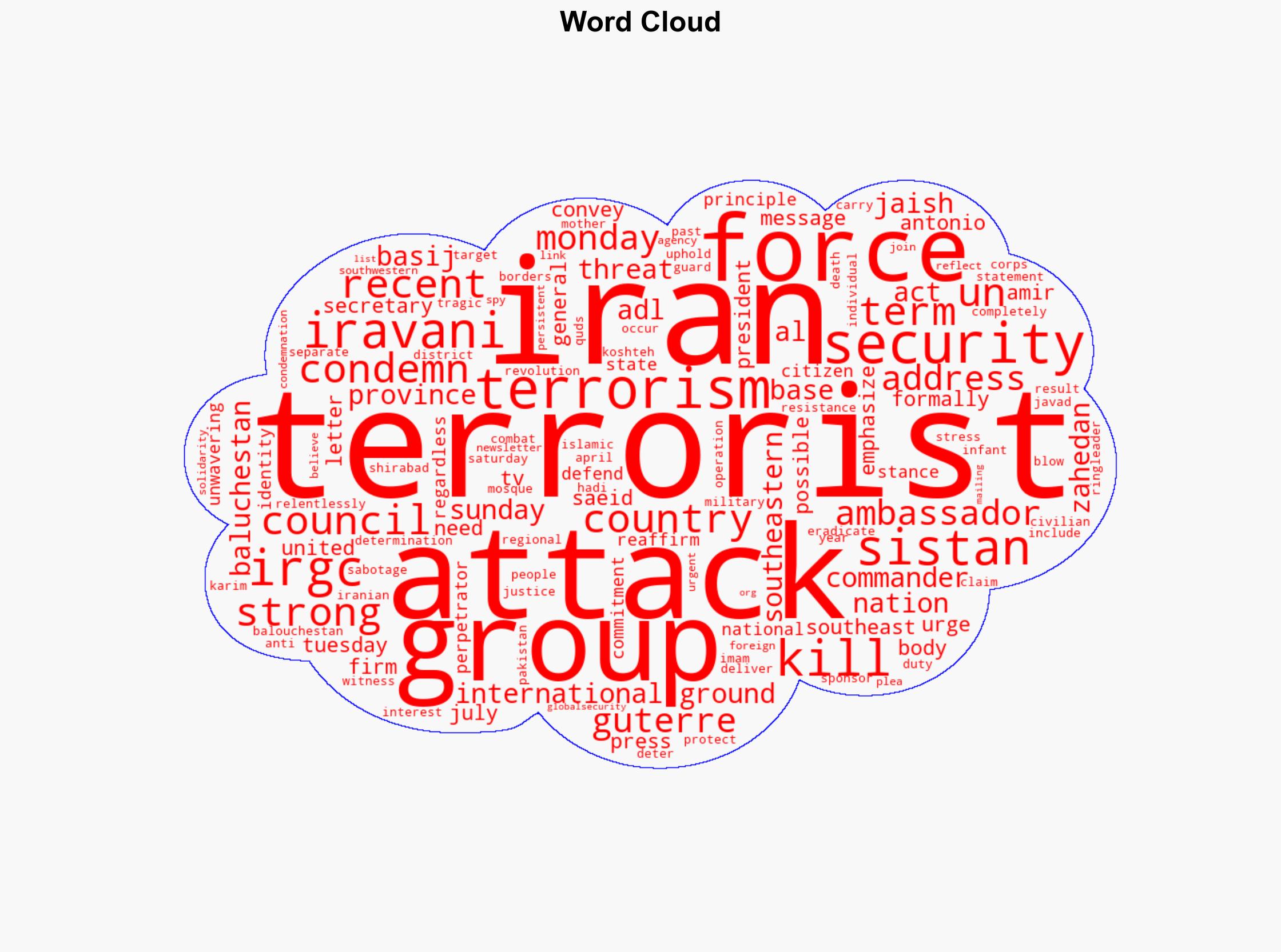 Iran calls on UN to condemn recent terrorist attack in strongest terms - Globalsecurity.org - Image 1