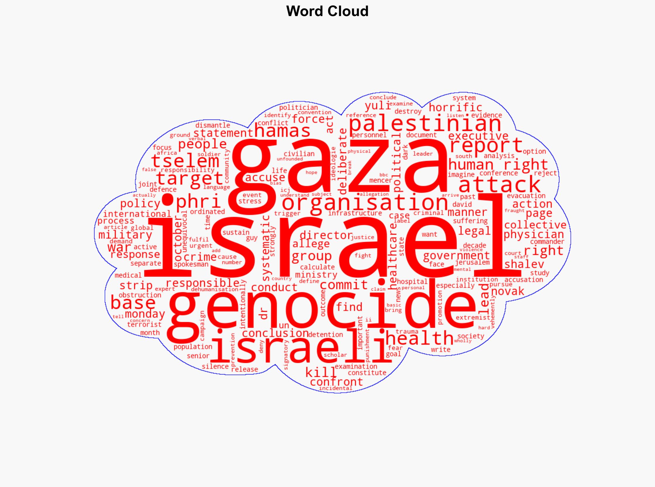 Israeli rights groups accuse Israel of genocide in Gaza - BBC News - Image 1