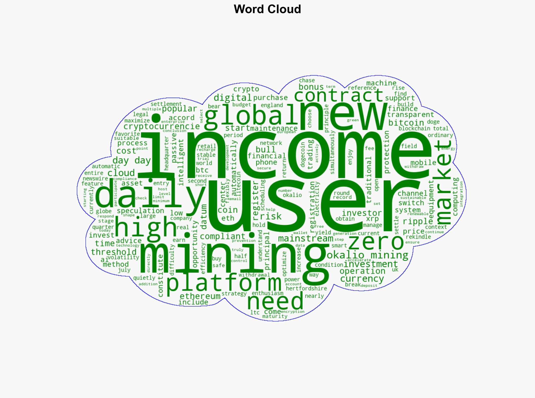 Okalio Mining Cryptocurrency market is booming just turn on your phone and easily earn BTC ETH and XRP - GlobeNewswire - Image 1