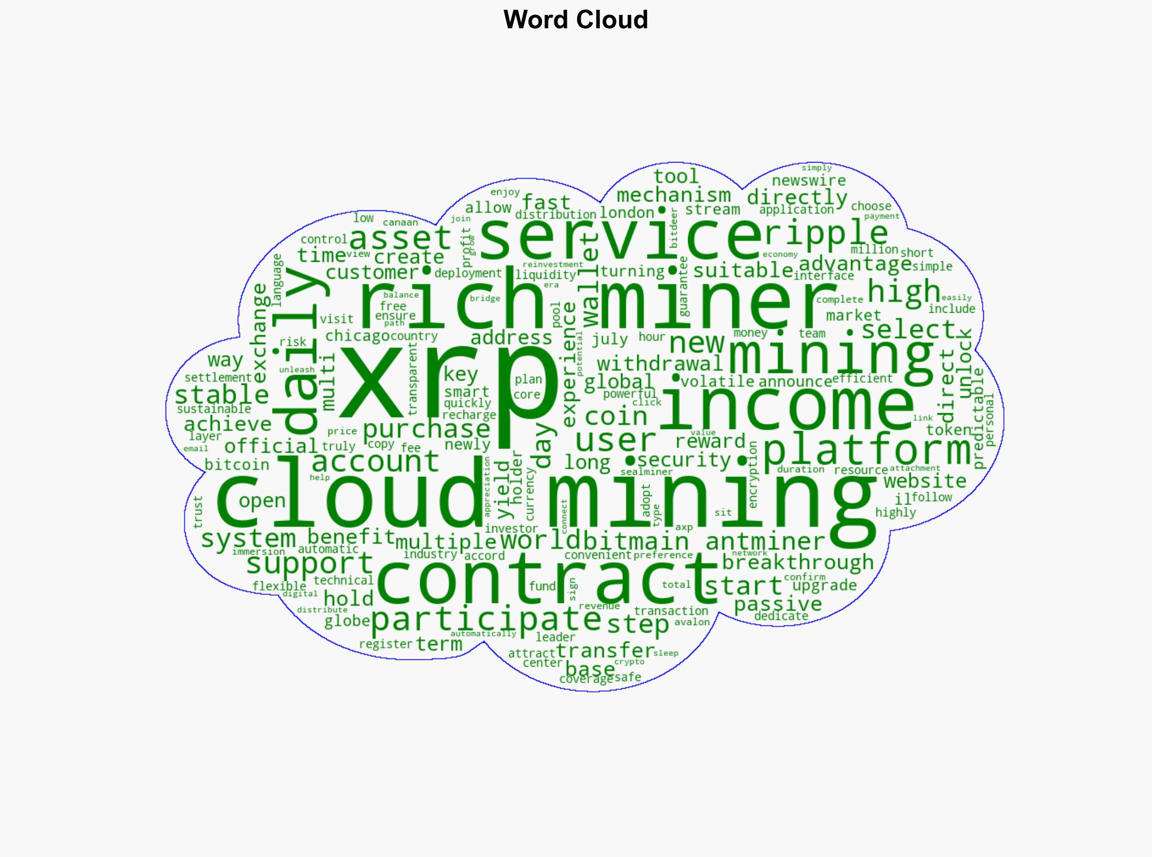 RICH Miner launches new cloud mining service for XRP investors converting Ripple into stable income - GlobeNewswire - Image 1