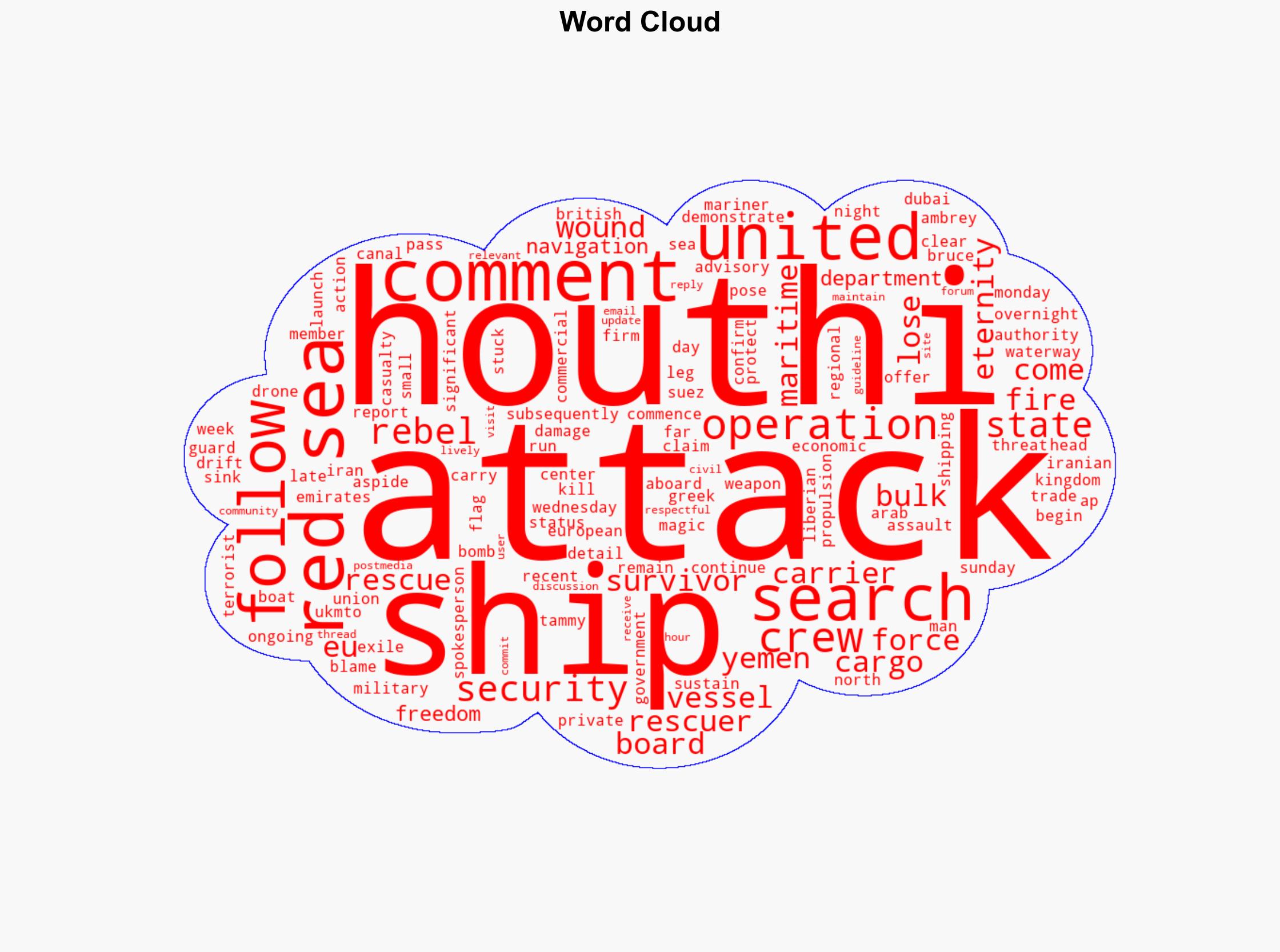 Rescuers search for survivors after Houthi attack on cargo ship in the Red Sea - Financial Post - Image 1