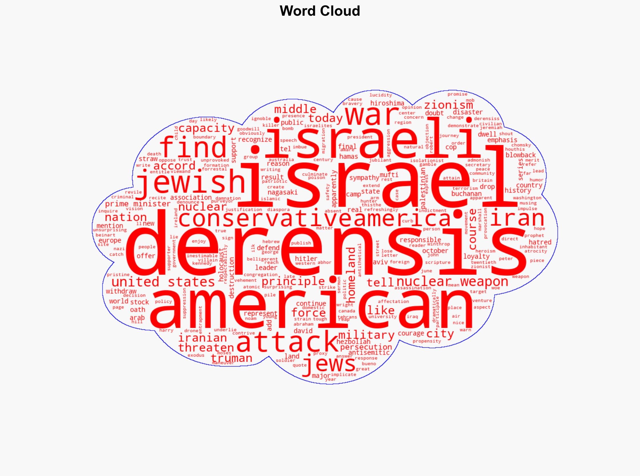 The Damnation of Israel and Other Musings in the American Conservative - Americanthinker.com - Image 1