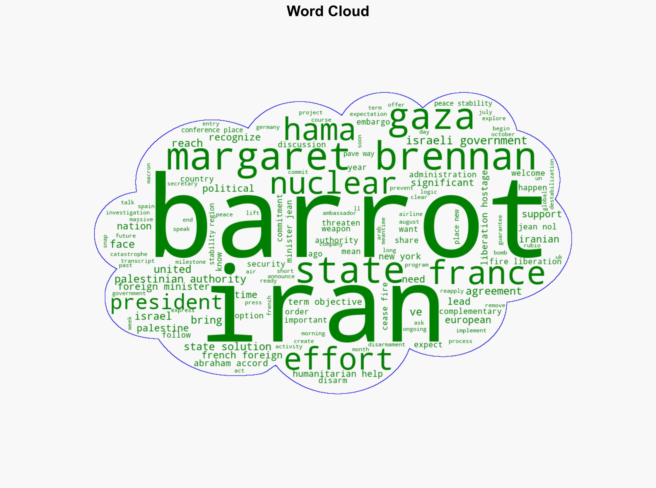 Transcript French Foreign Minister Jean-Nol Barrot on Face the Nation with Margaret Brennan July 27 2025 - CBS News - Image 1