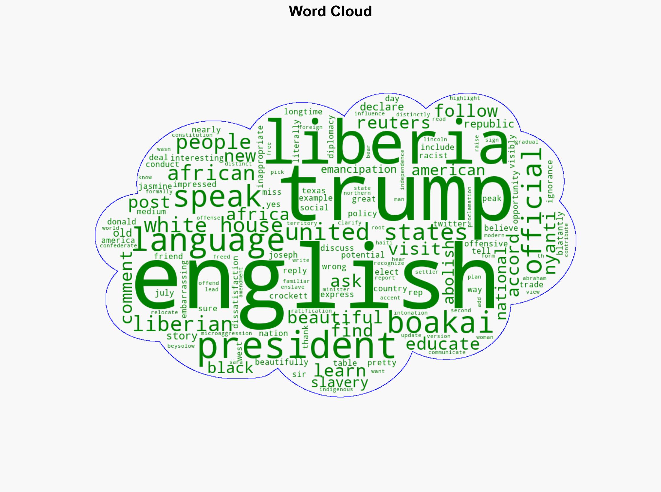 Trump says Liberian President speaks 'Such good English' the nation's official language - USA Today - Image 1
