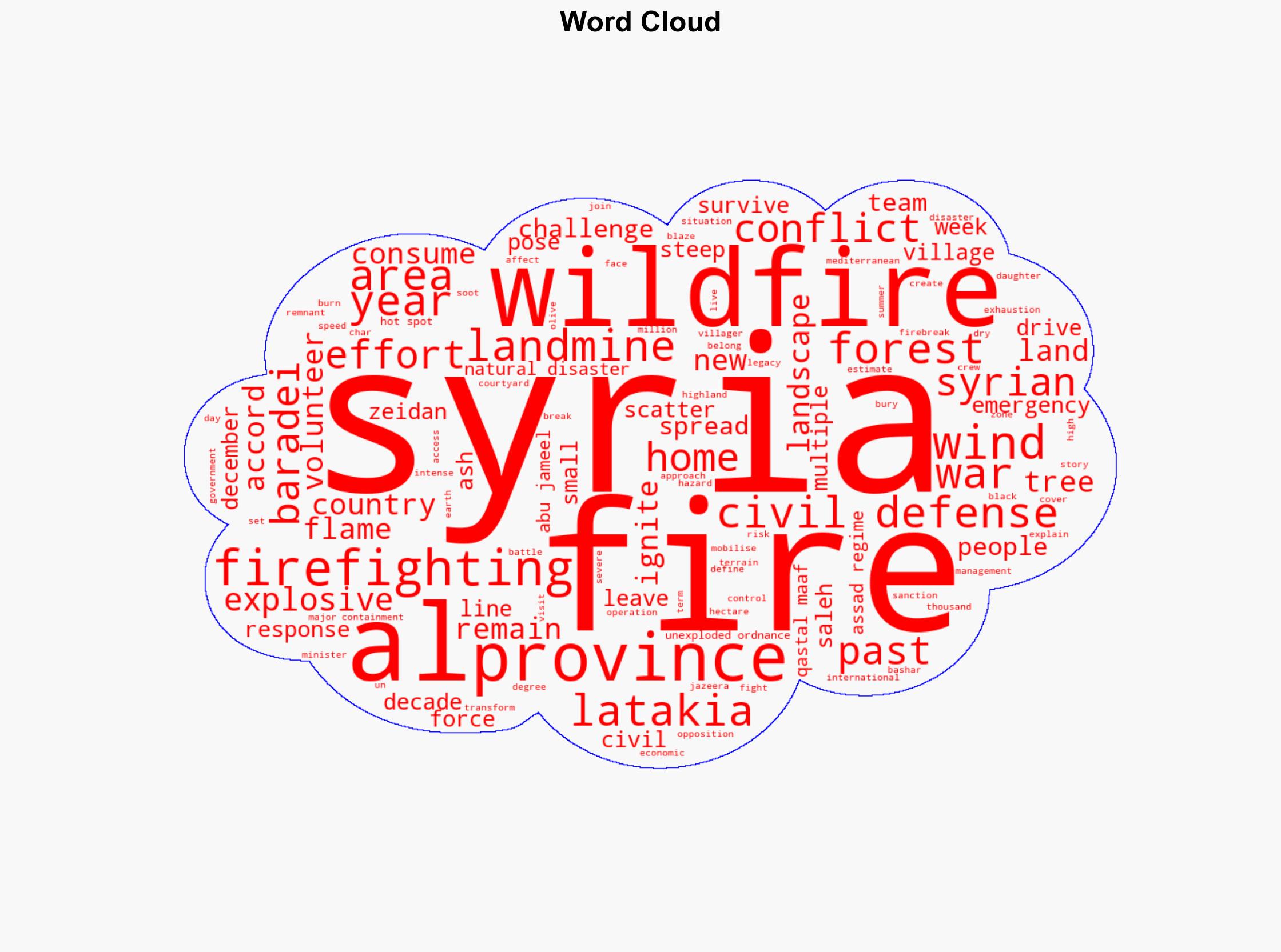 We belong to this land Syrians navigate landmines to battle wildfires - Al Jazeera English - Image 1