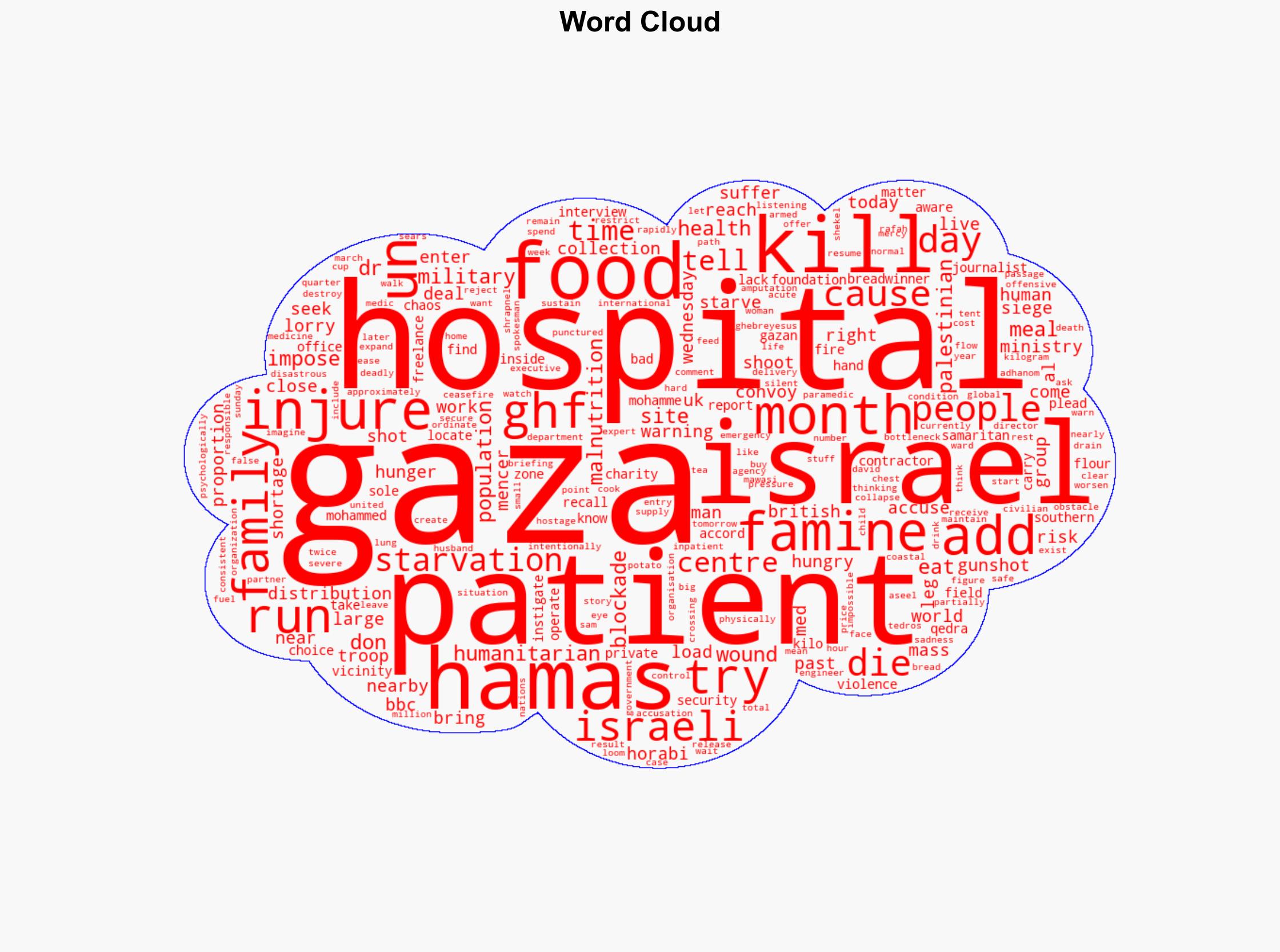 We might get killed yet we still go to get flour injured Gaza man tells BBC - BBC News - Image 1