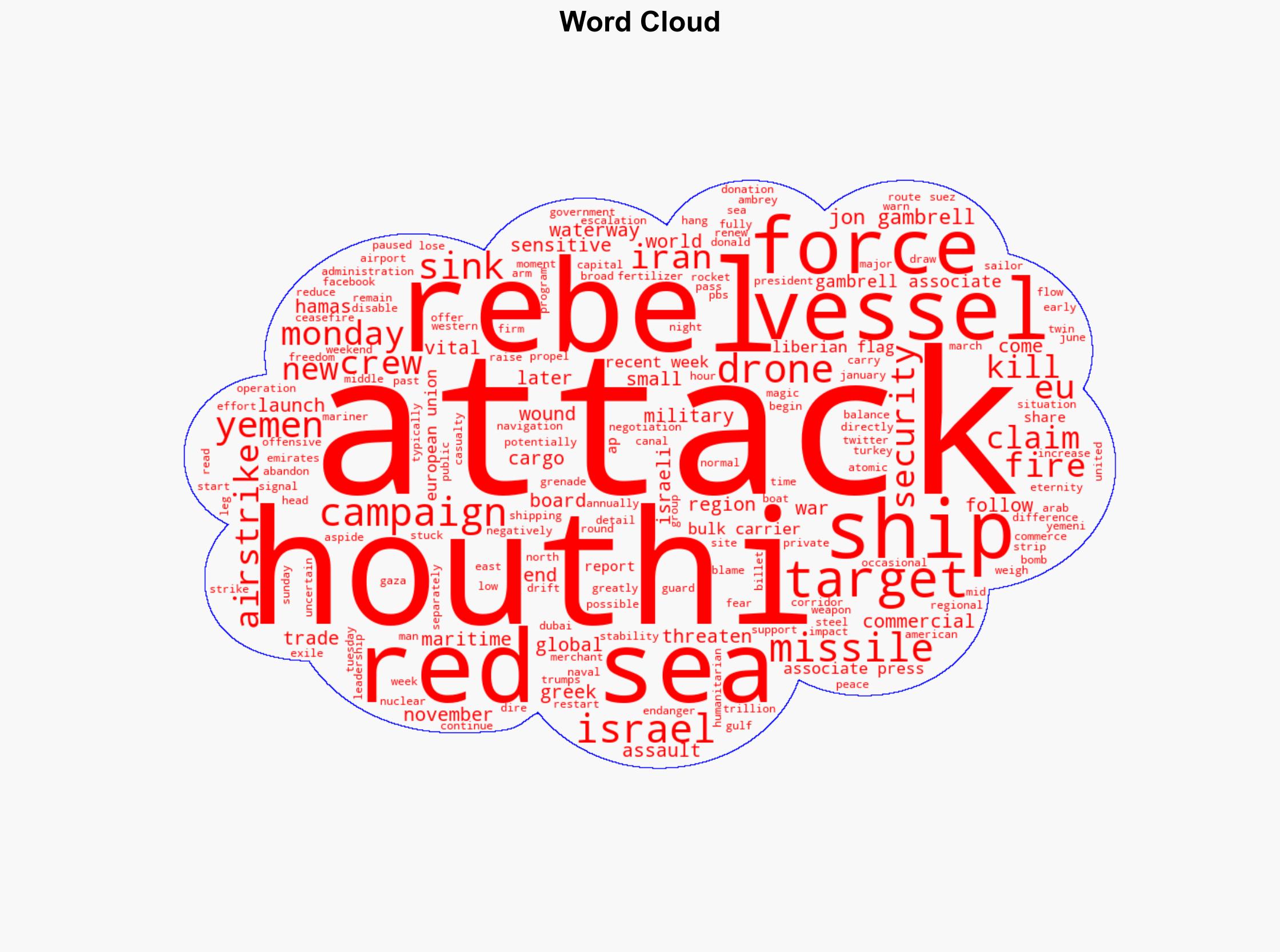 Yemens Houthi rebels attack Red Sea ship killing 3 after claiming they sank another - PBS - Image 1