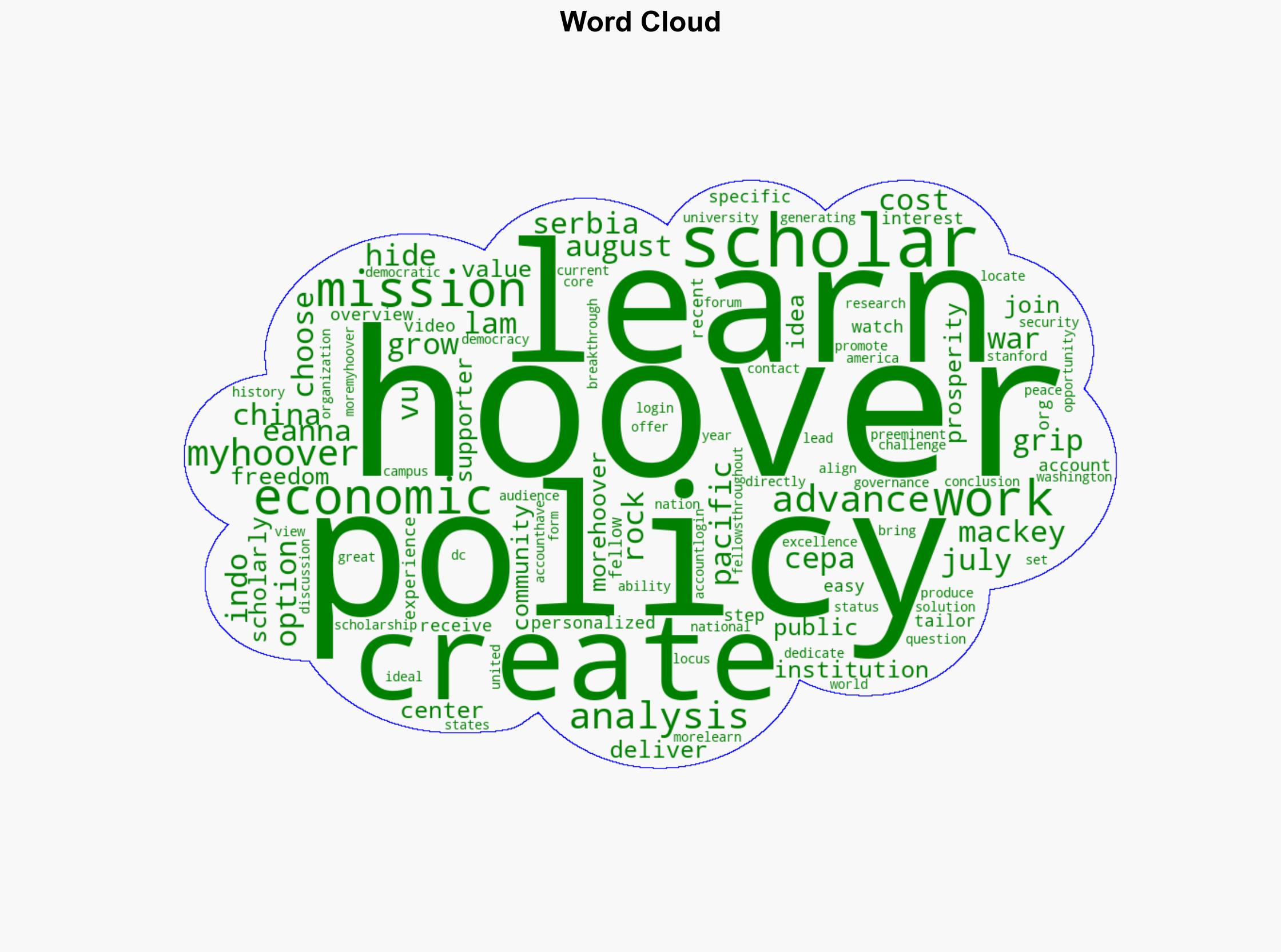 Articles On Serbia and Indo-Pacific - Hoover.org - Image 1