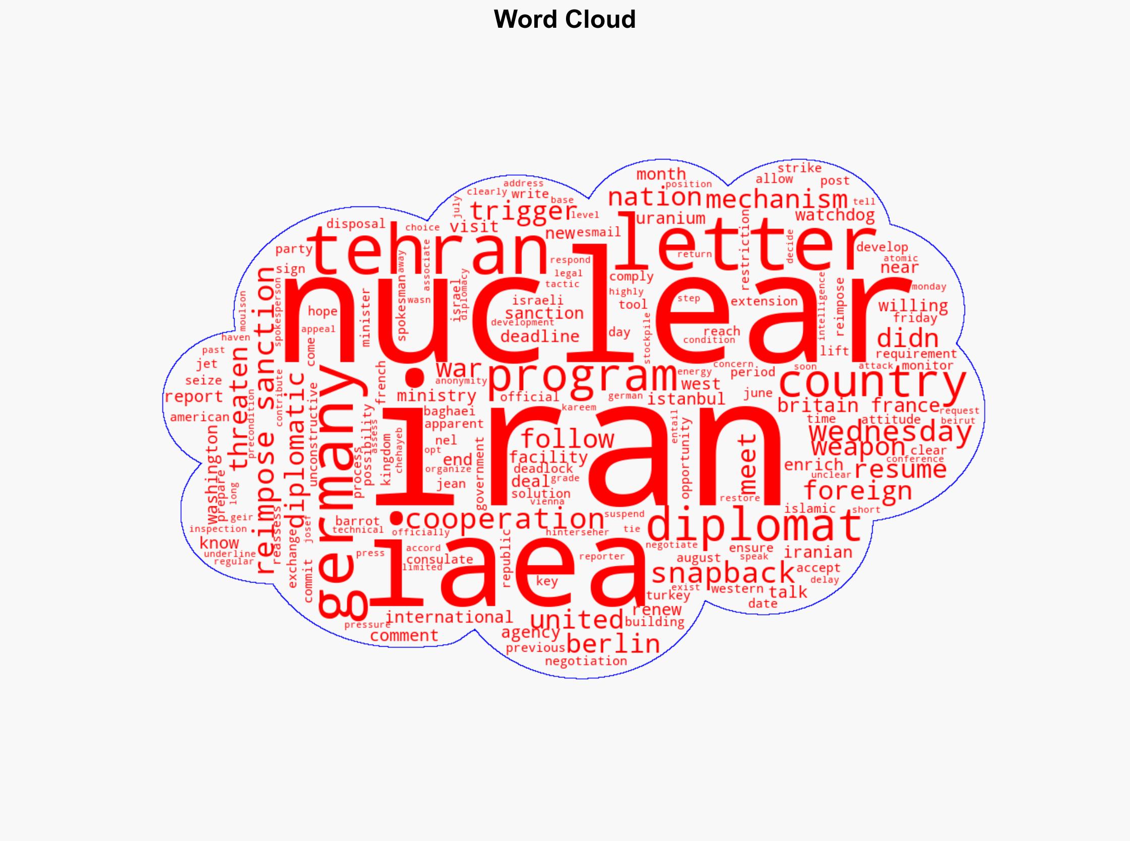 Britain France and Germany threaten to reimpose sanctions on Iran as deadline nears - ABC News - Image 1