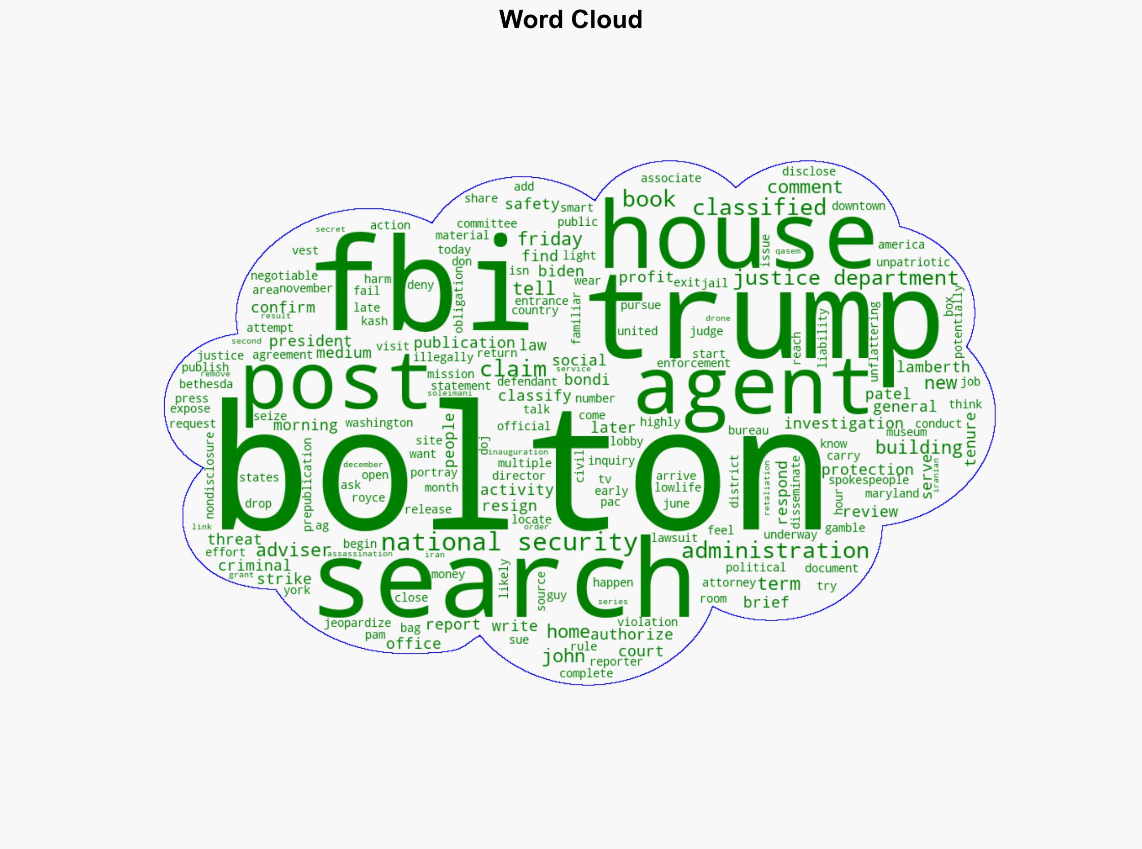 FBI searches John Bolton's house - CBS News - Image 1