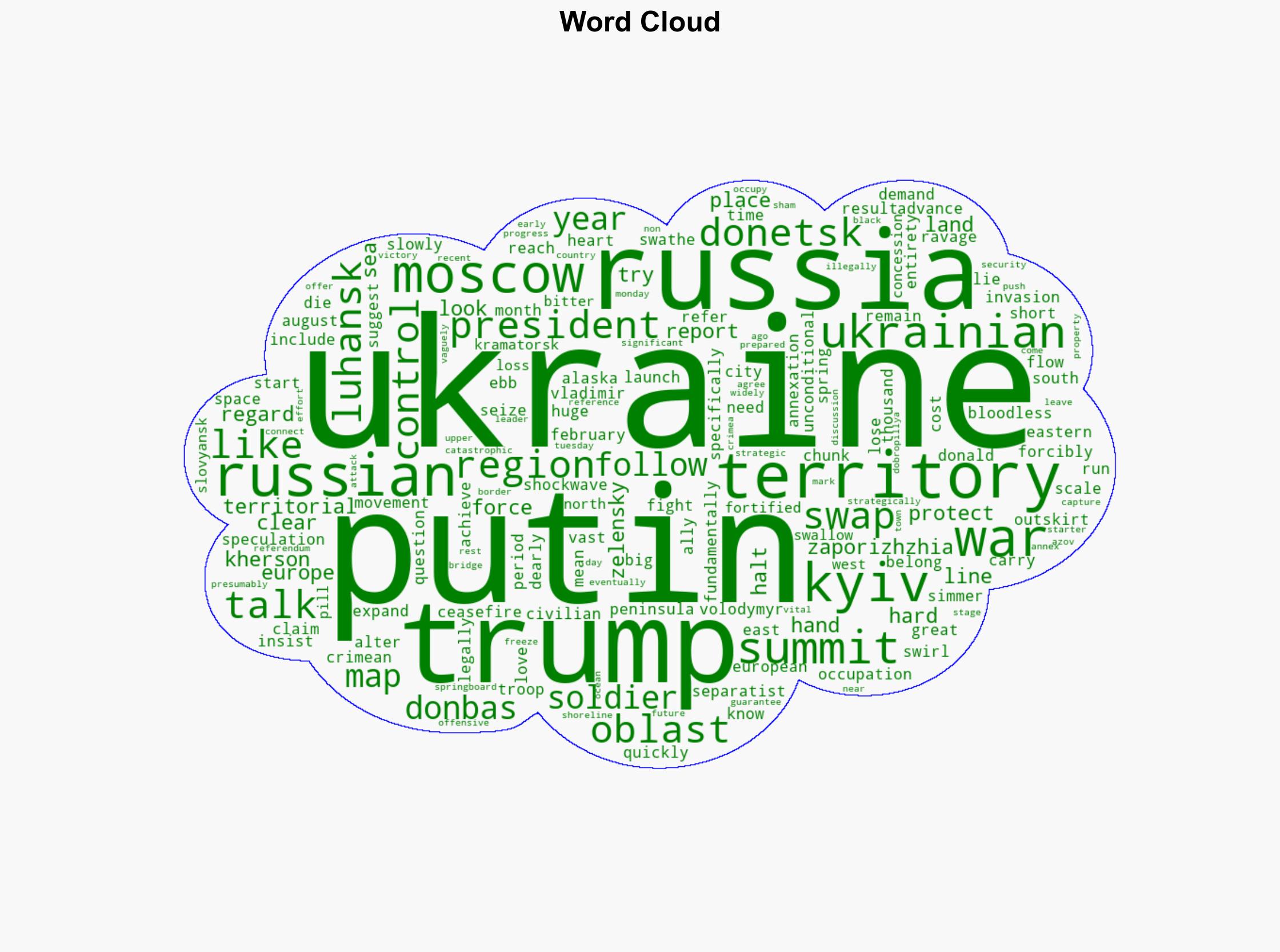 In maps The war-ravaged Ukrainian territories at the heart of the Trump-Putin summit - BBC News - Image 1