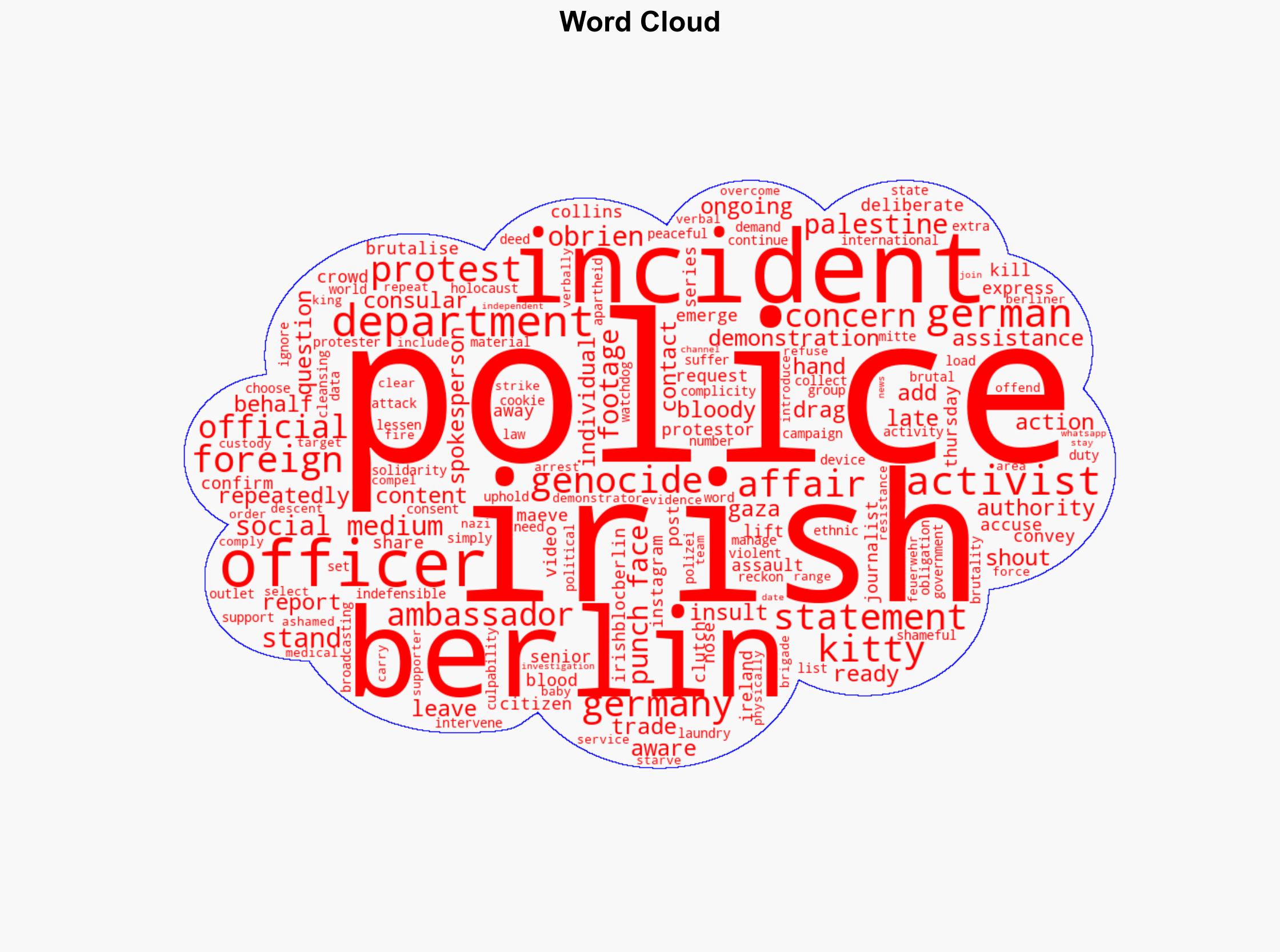 Irish person repeatedly punched in the face by police during Gaza protest in Berlin - Independent.ie - Image 1