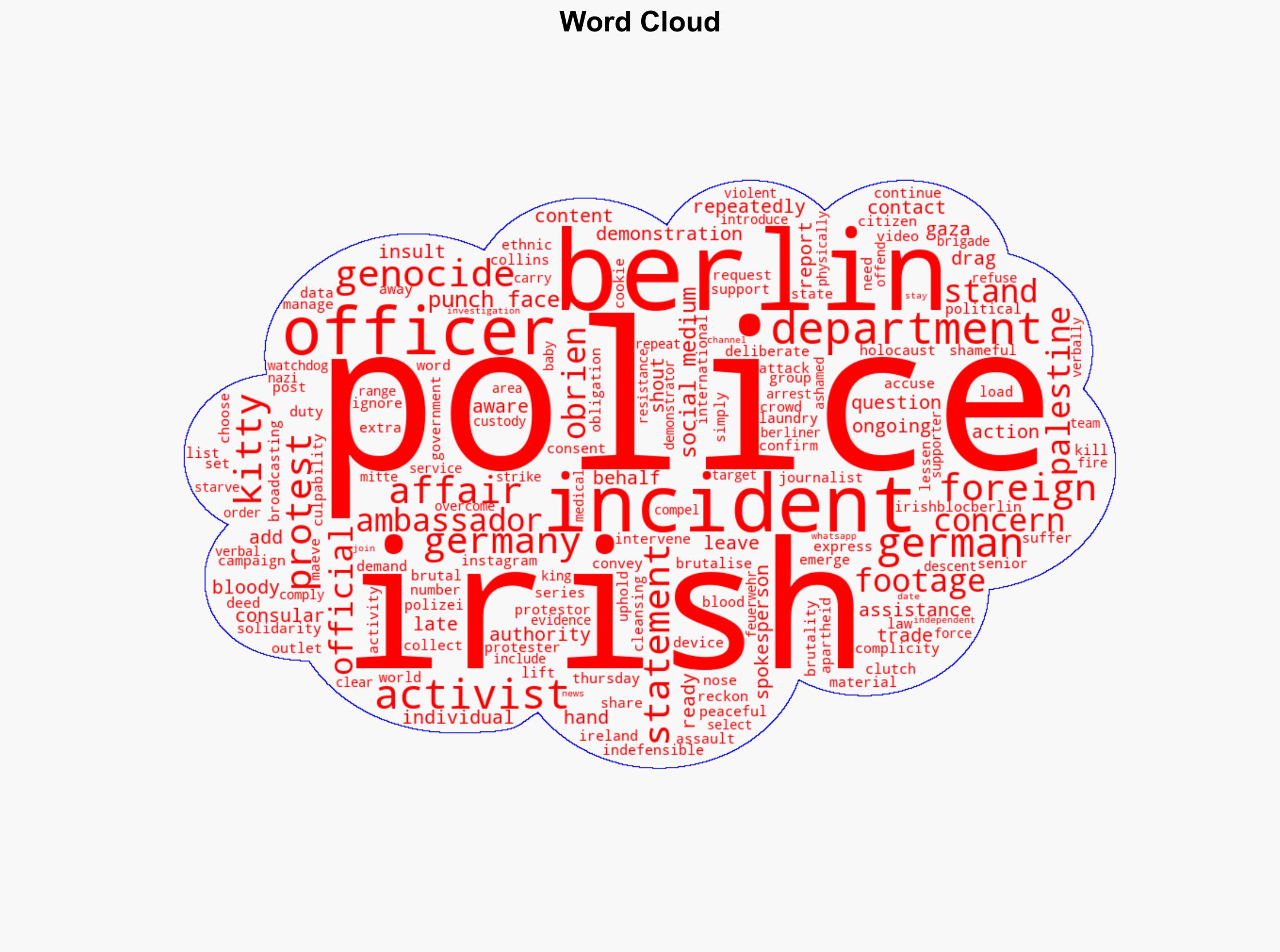 Irish woman repeatedly punched in the face by police during Gaza protest in Berlin - Independent.ie - Image 1