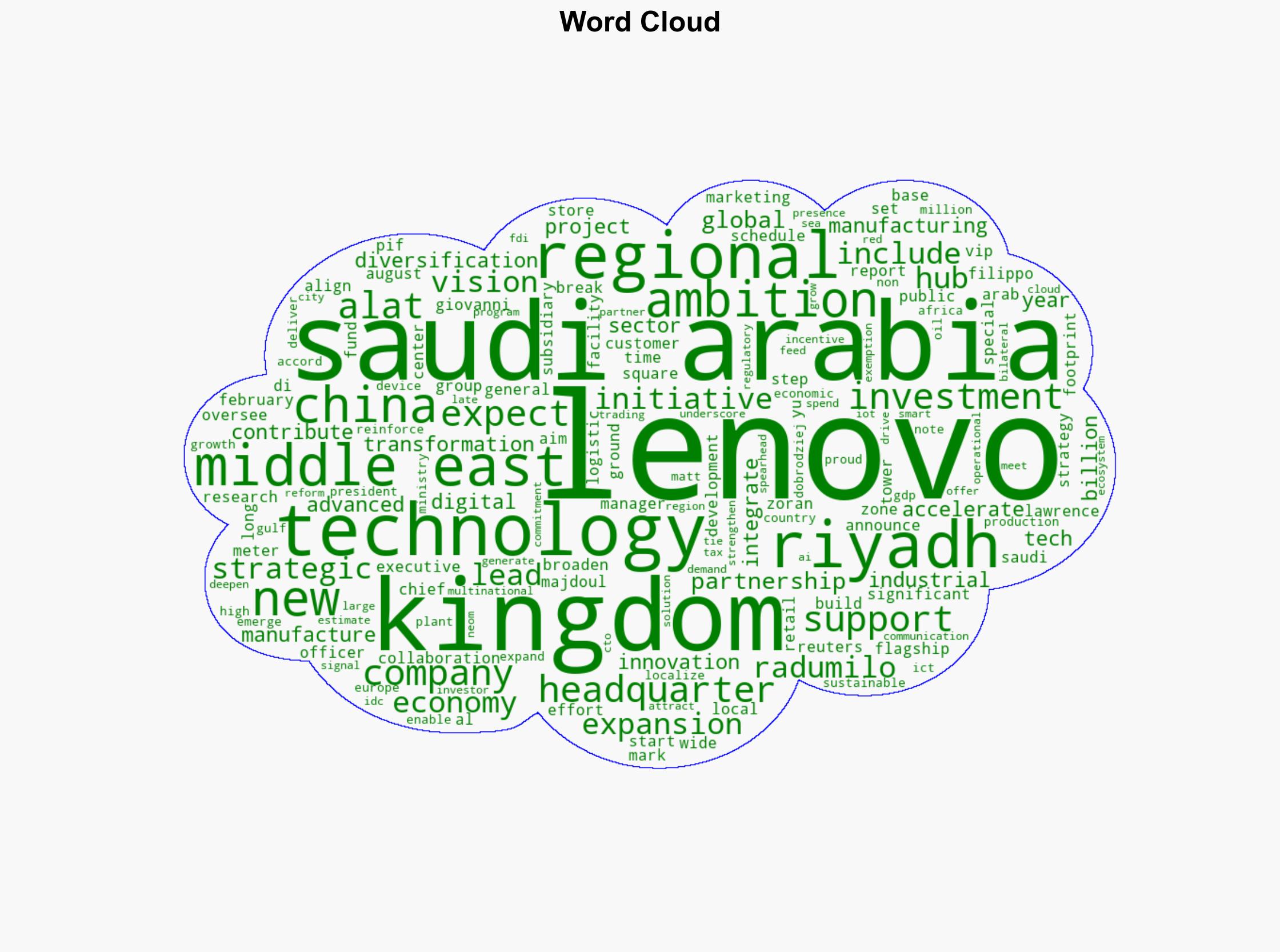 Lenovo to establish regional headquarters in Saudi Arabia strengthening Sino-Saudi ties - Digitimes - Image 1