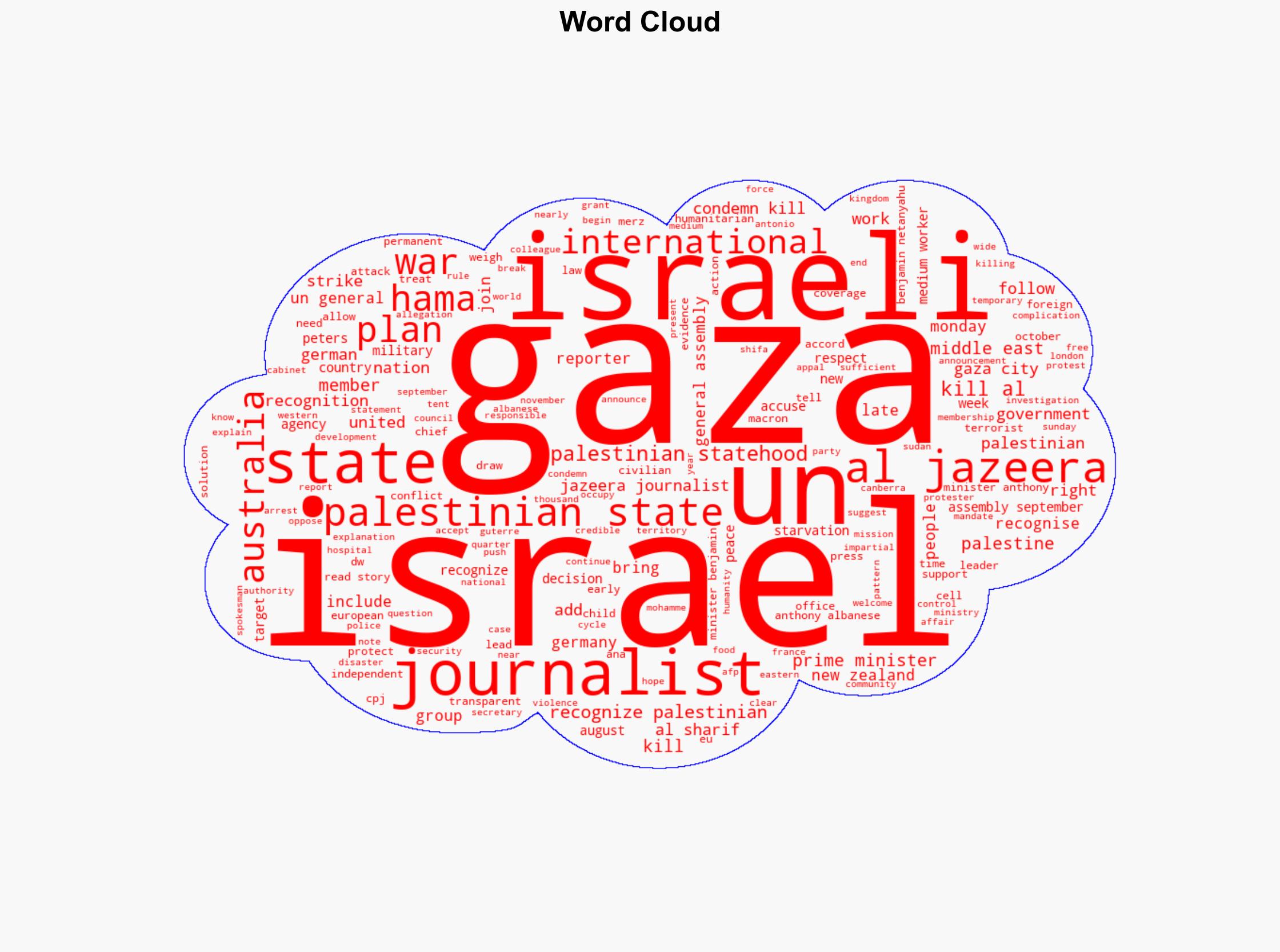Middle East UN chief condemns killing of Gaza journalists - DW (English) - Image 1