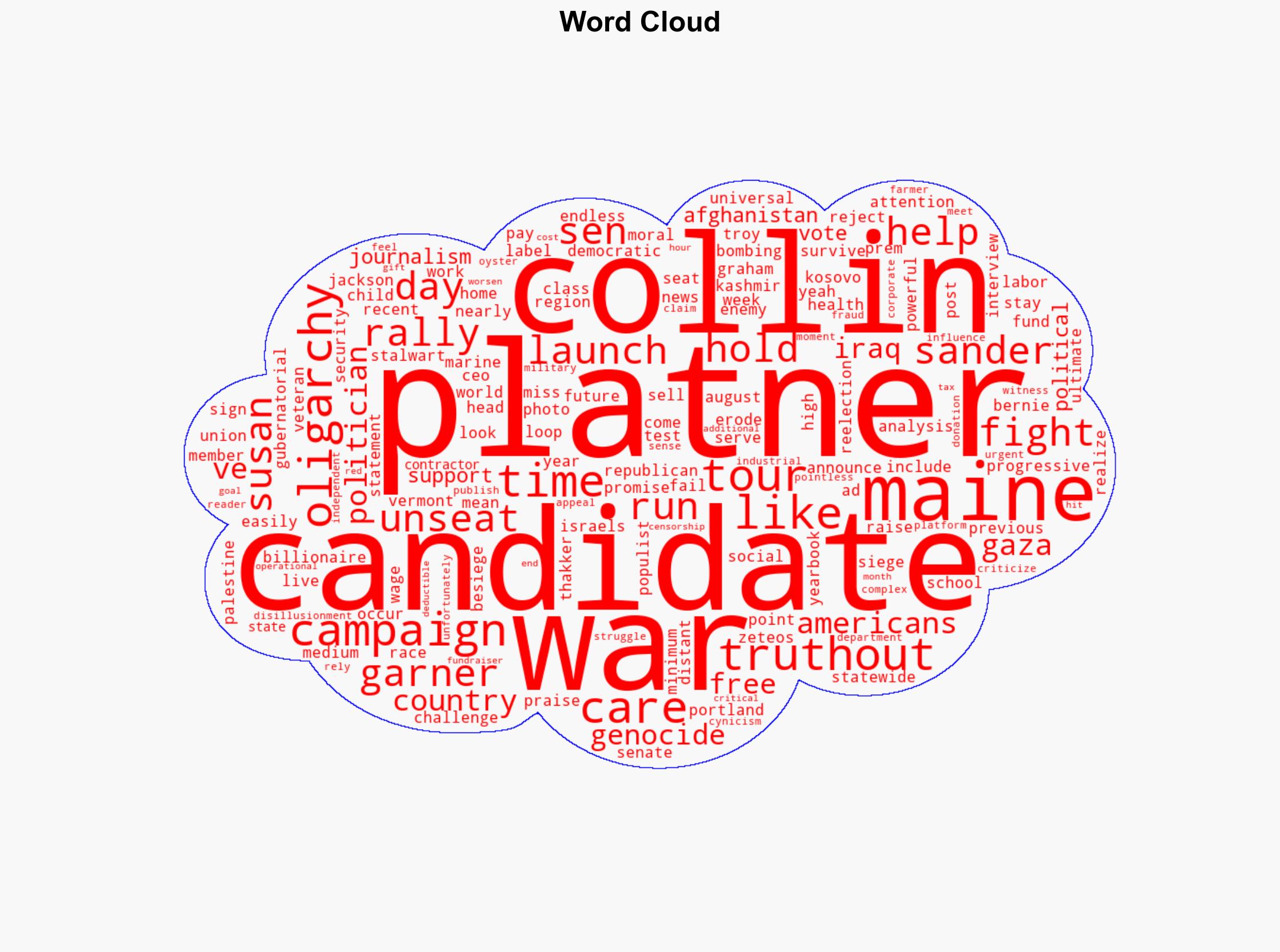 Sanders Will Rally With Maine Challenger to Susan Collins Graham Platner - Truthout - Image 1