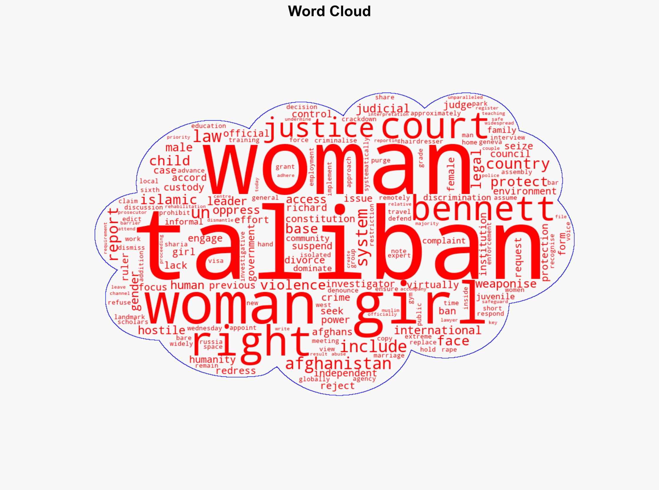 Taliban has 'weaponised' the judicial system to oppress women UN expert says - ABC News (AU) - Image 1