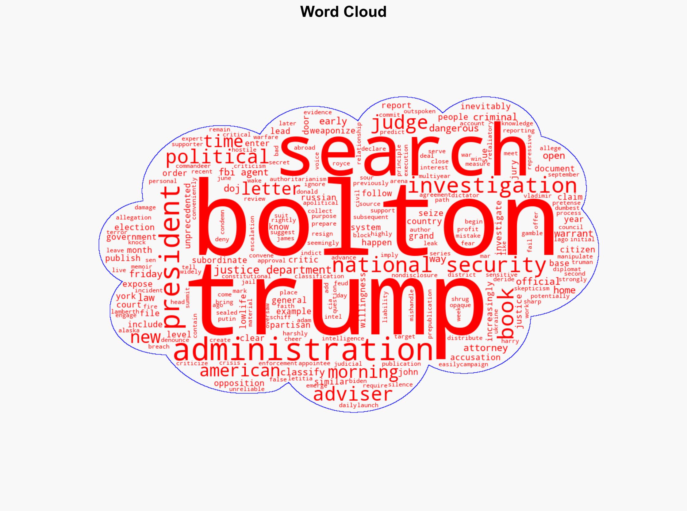The John Bolton raid should be a wake-up call to every American - MSNBC - Image 1