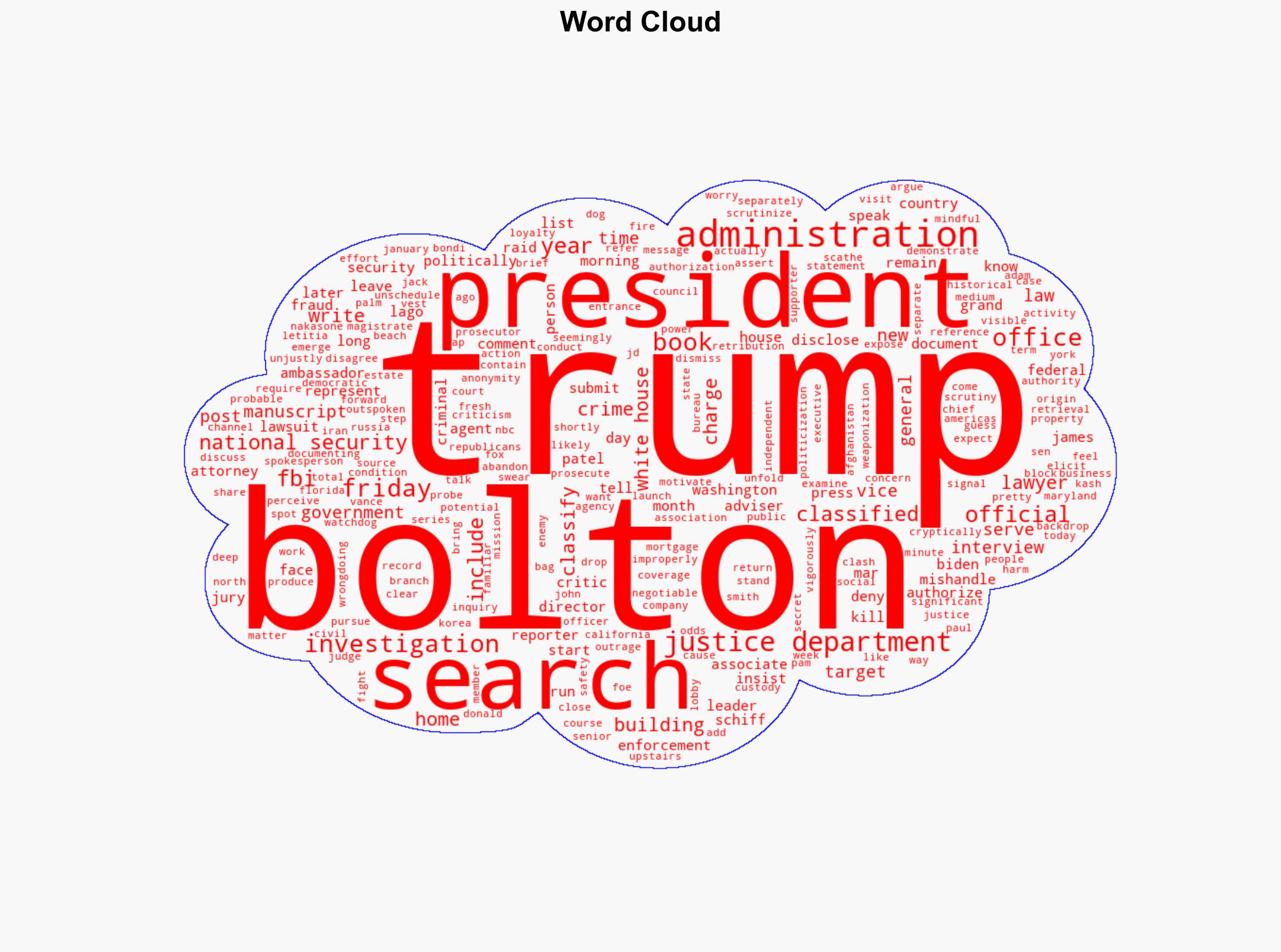 Trump coy on raid of critic John Boltons house I could know about it I could be the one starting it - Fortune - Image 1