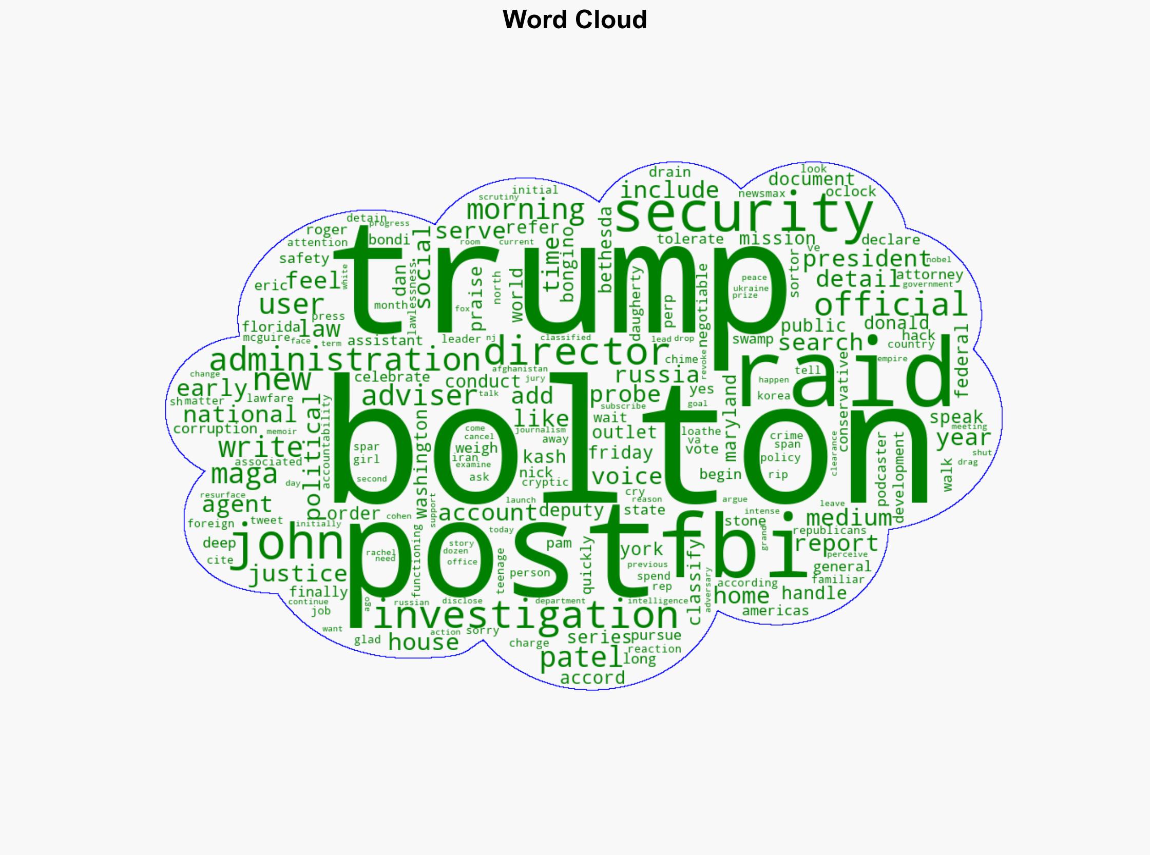Trump supporters MAGA celebrate as FBI raids home of John Bolton Perp walk him - nj.com - Image 1