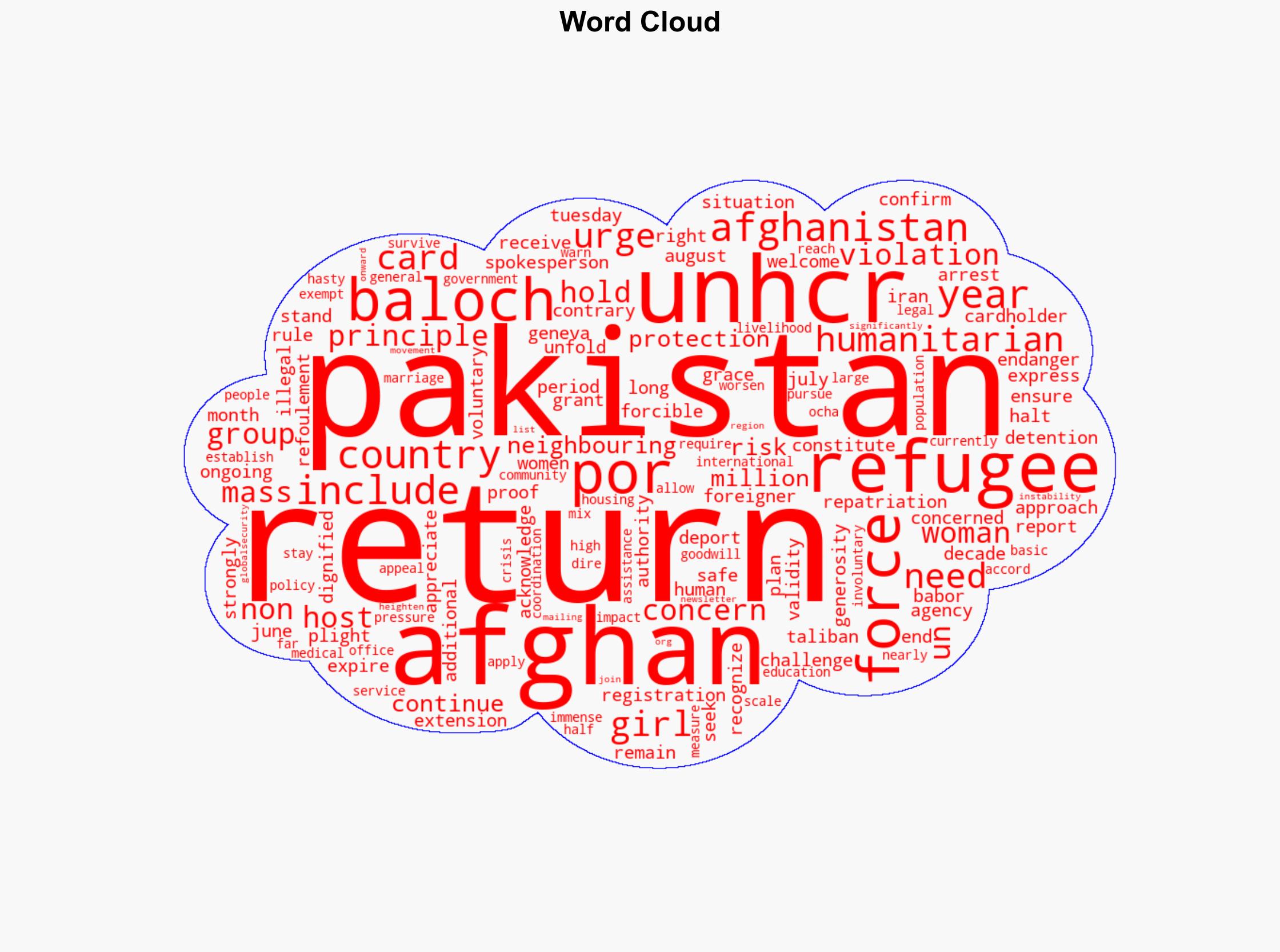 UNHCR urges Pakistan to stop forced returns of Afghan refugees - Globalsecurity.org - Image 1