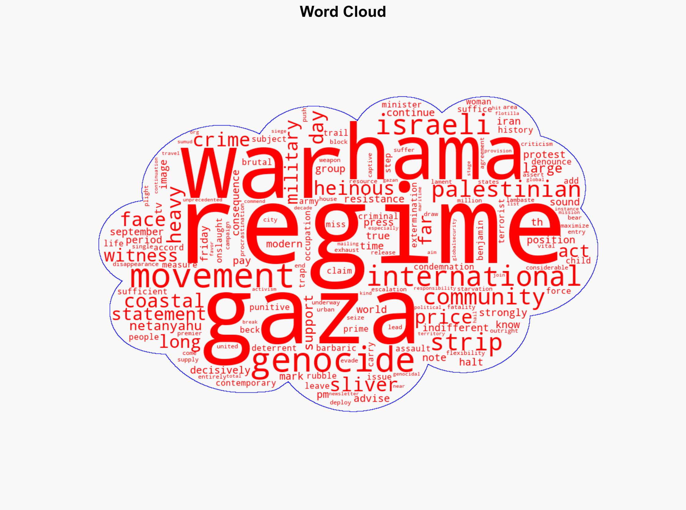 Hamas Only a 'heavy price' can halt the 'most heinous genocide' of modern times - Globalsecurity.org - Image 1