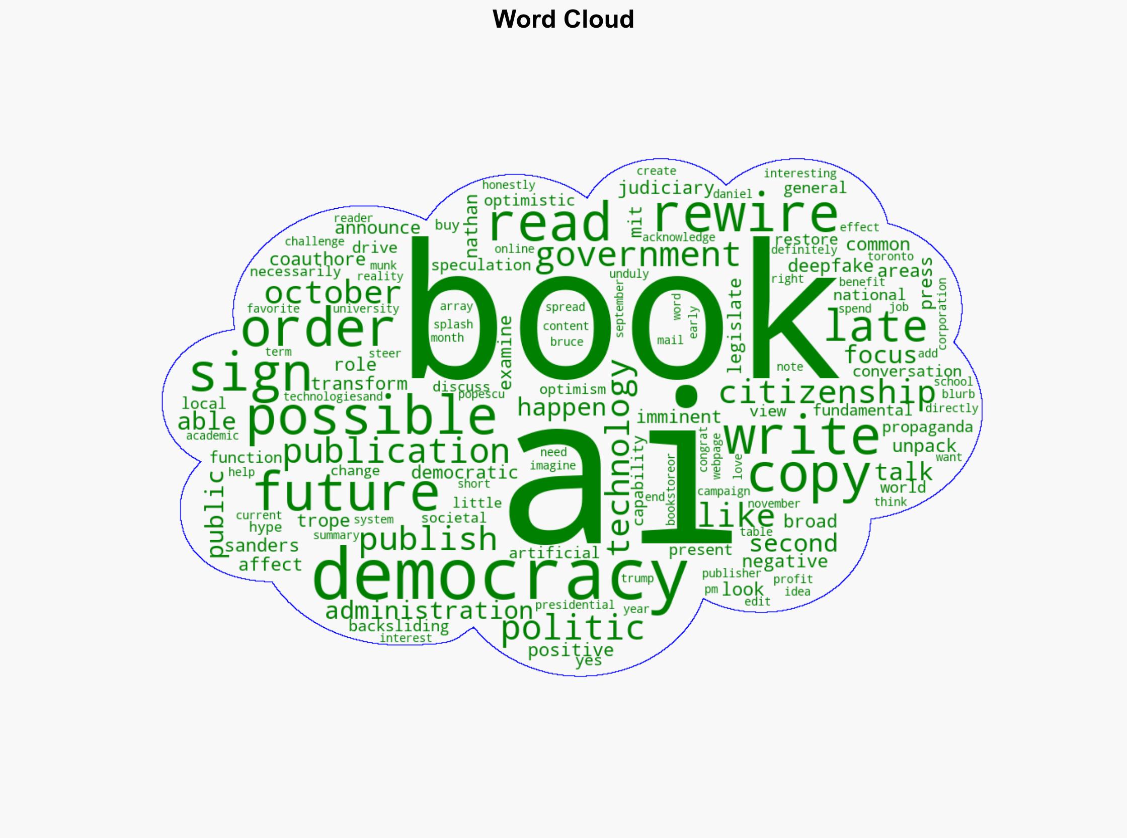 My Latest Book Rewiring Democracy - Schneier.com - Image 1
