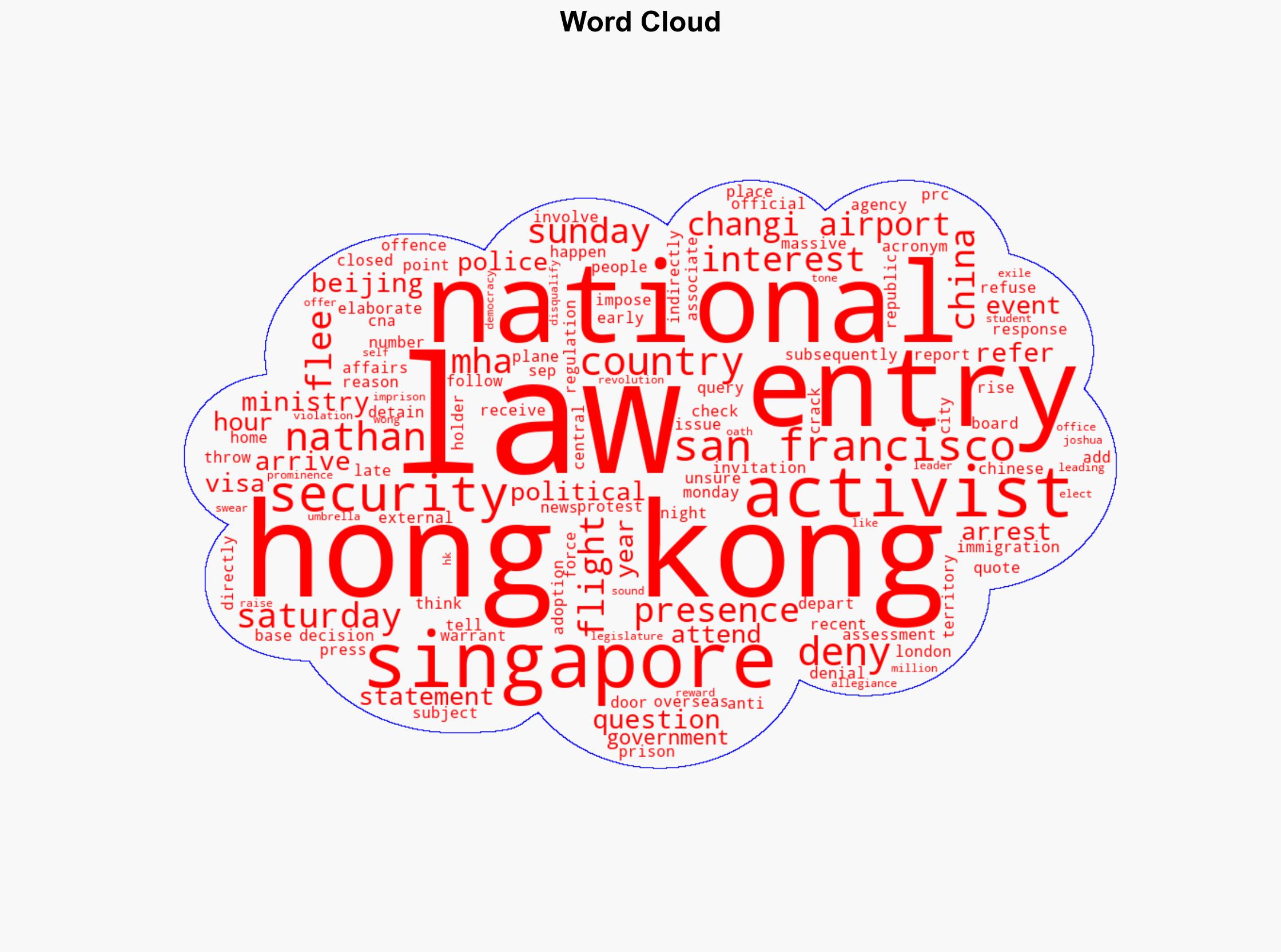 Singapore denies entry to Hong Kong activist Nathan Law says presence not in country's national interests - CNA - Image 1