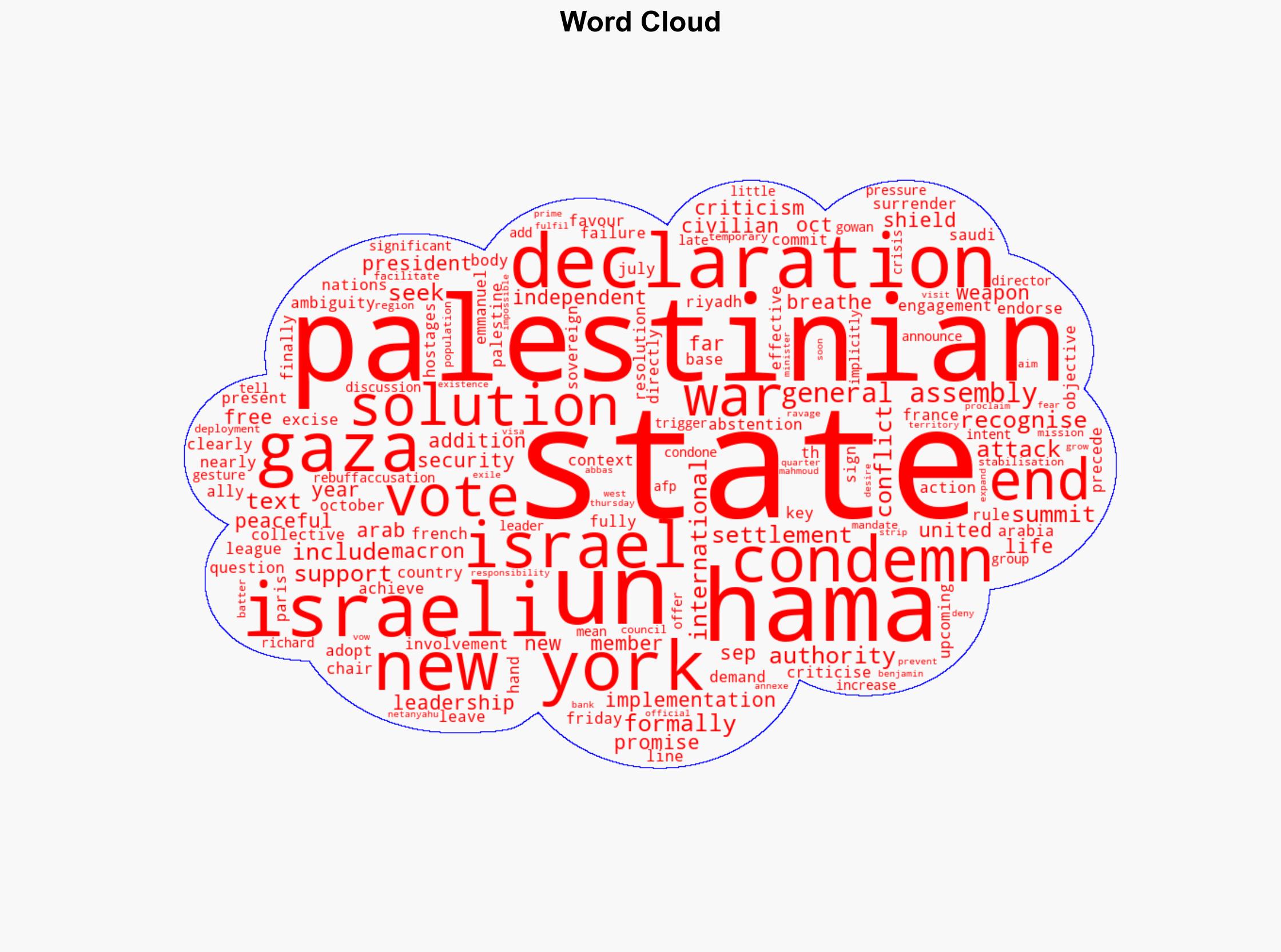 UN General Assembly votes for Hamas-free Palestinian state - CNA - Image 1