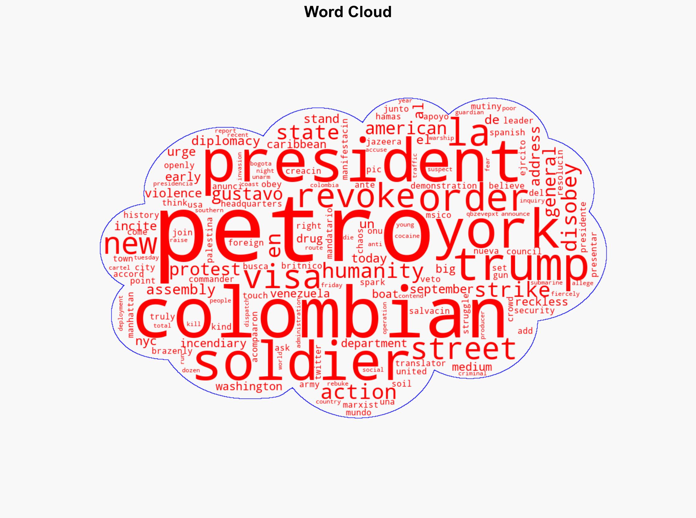 US to REVOKE Colombian Marxist President Petros Visa After He Urges US Soldiers to DISOBEY Orders and Incite Violence on NYC Streets with Pro-Hamas Protesters - Thegatewaypundit.com - Image 1