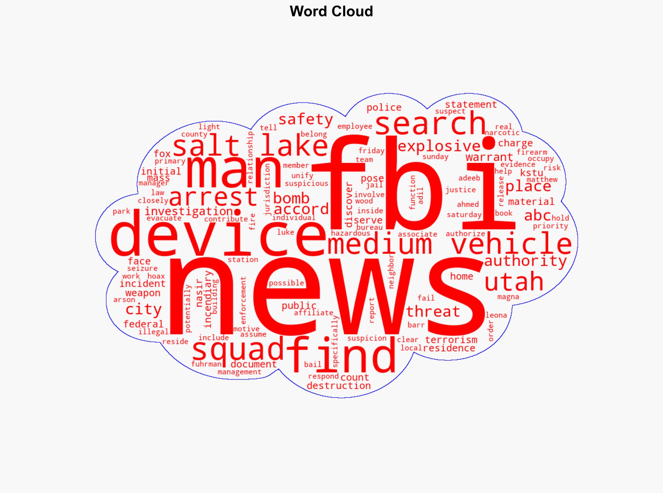 Utah man arrested after explosive device found under news media vehicle - ABC News - Image 1