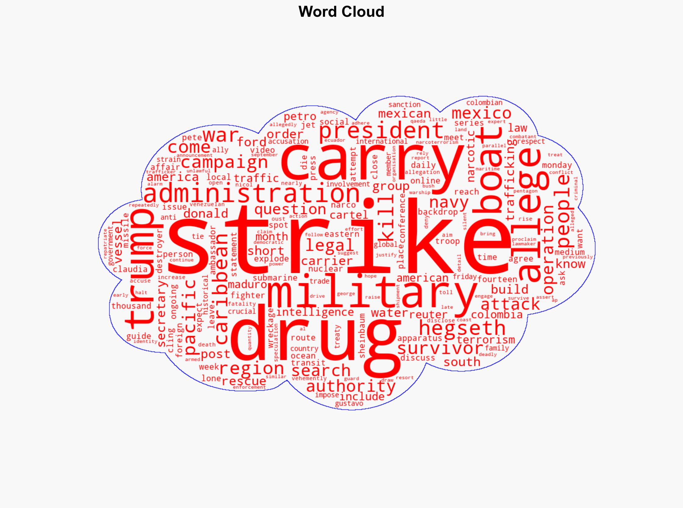 14 people killed as US destroys four more alleged drug boats - ABC News (AU) - Image 1