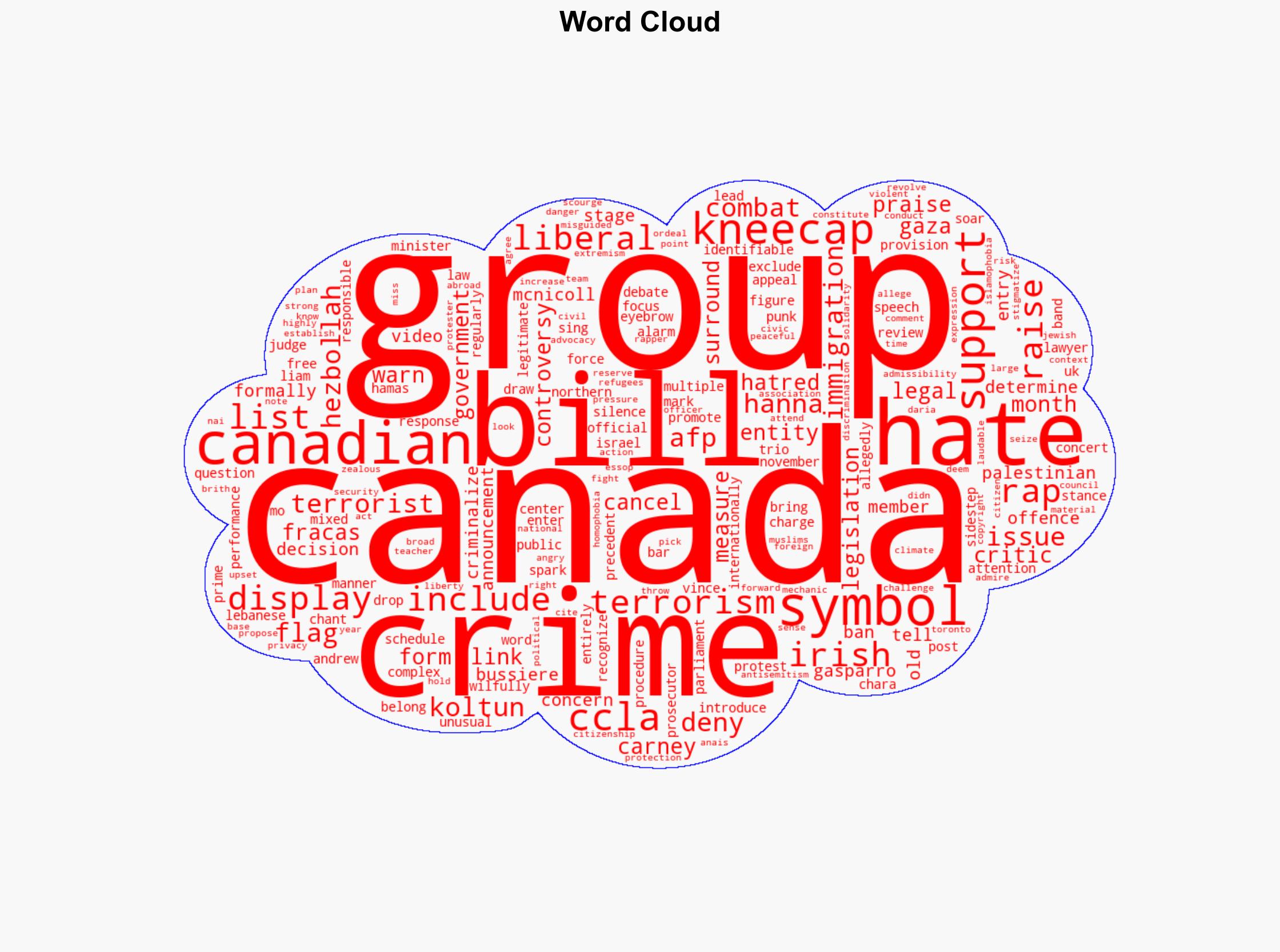 Canada Crime Bill And Rap Group Fracas Spark Free-speech Debate - International Business Times - Image 1