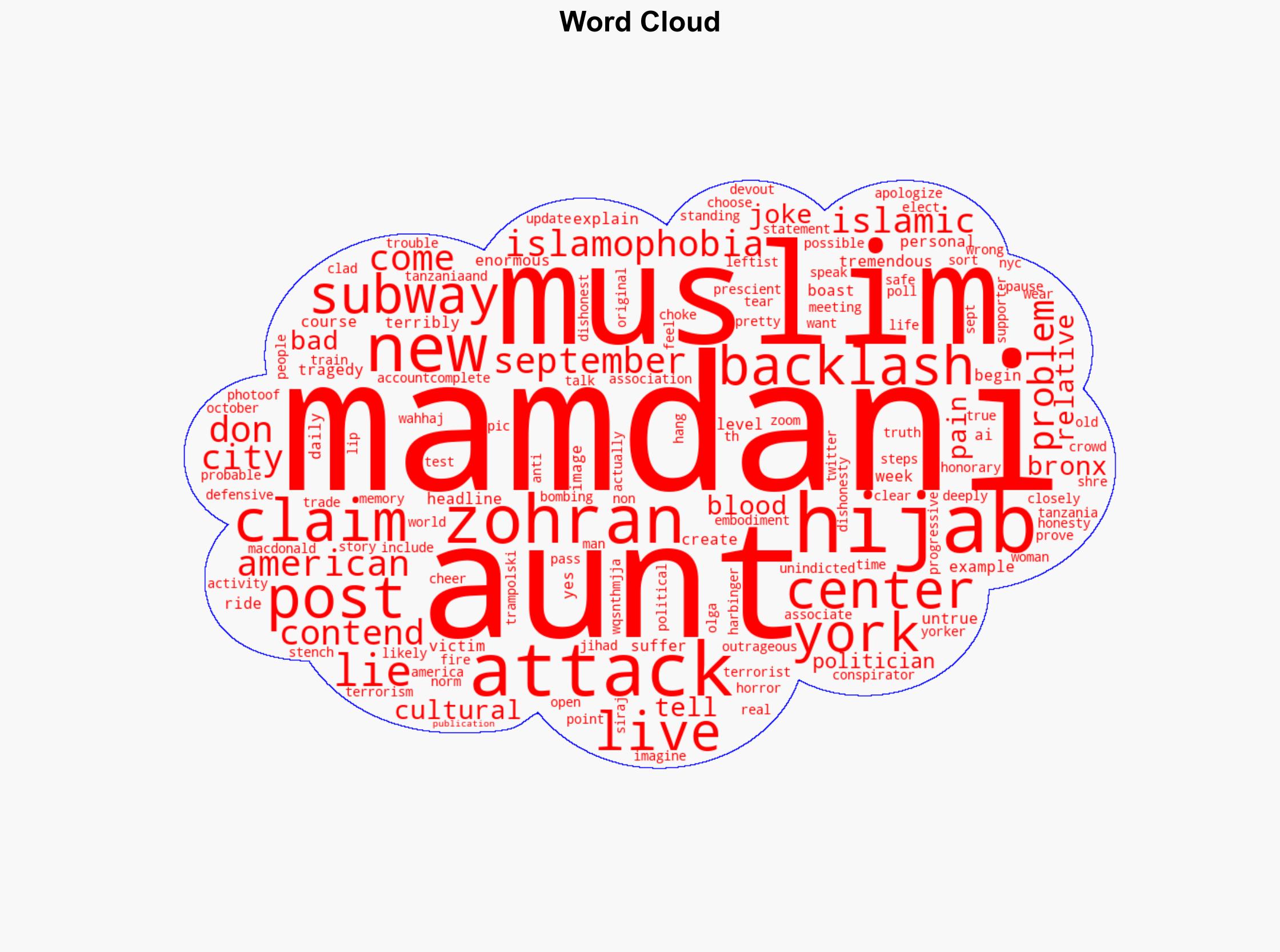 Did Zohran Mamdani lie about his aunt being a post-911 Islamophobia victim - Americanthinker.com - Image 1