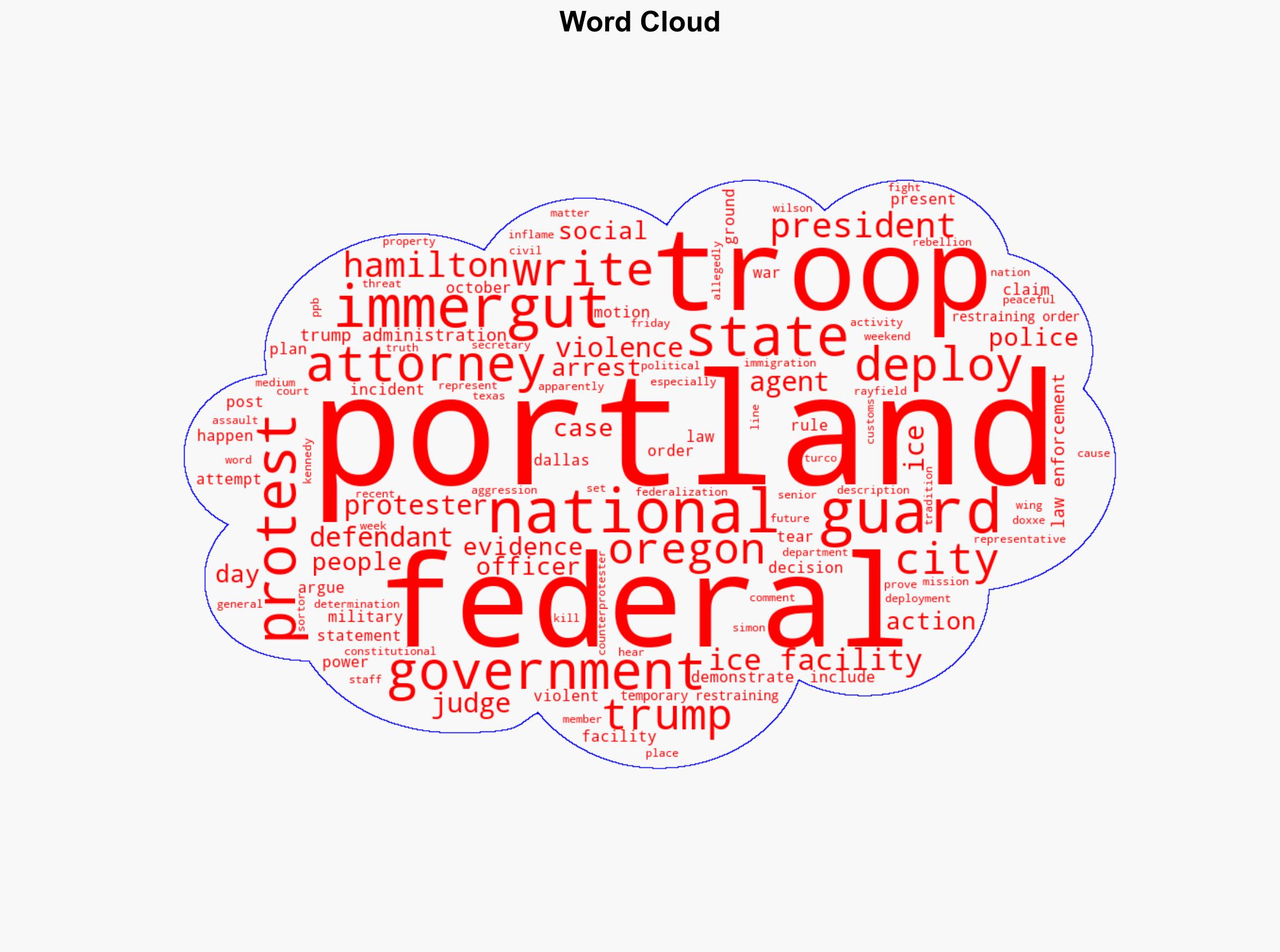 Federal Judge Grants Restraining Order Blocking Trump From Deploying Troops to Portland - The Portland Mercury - Image 1
