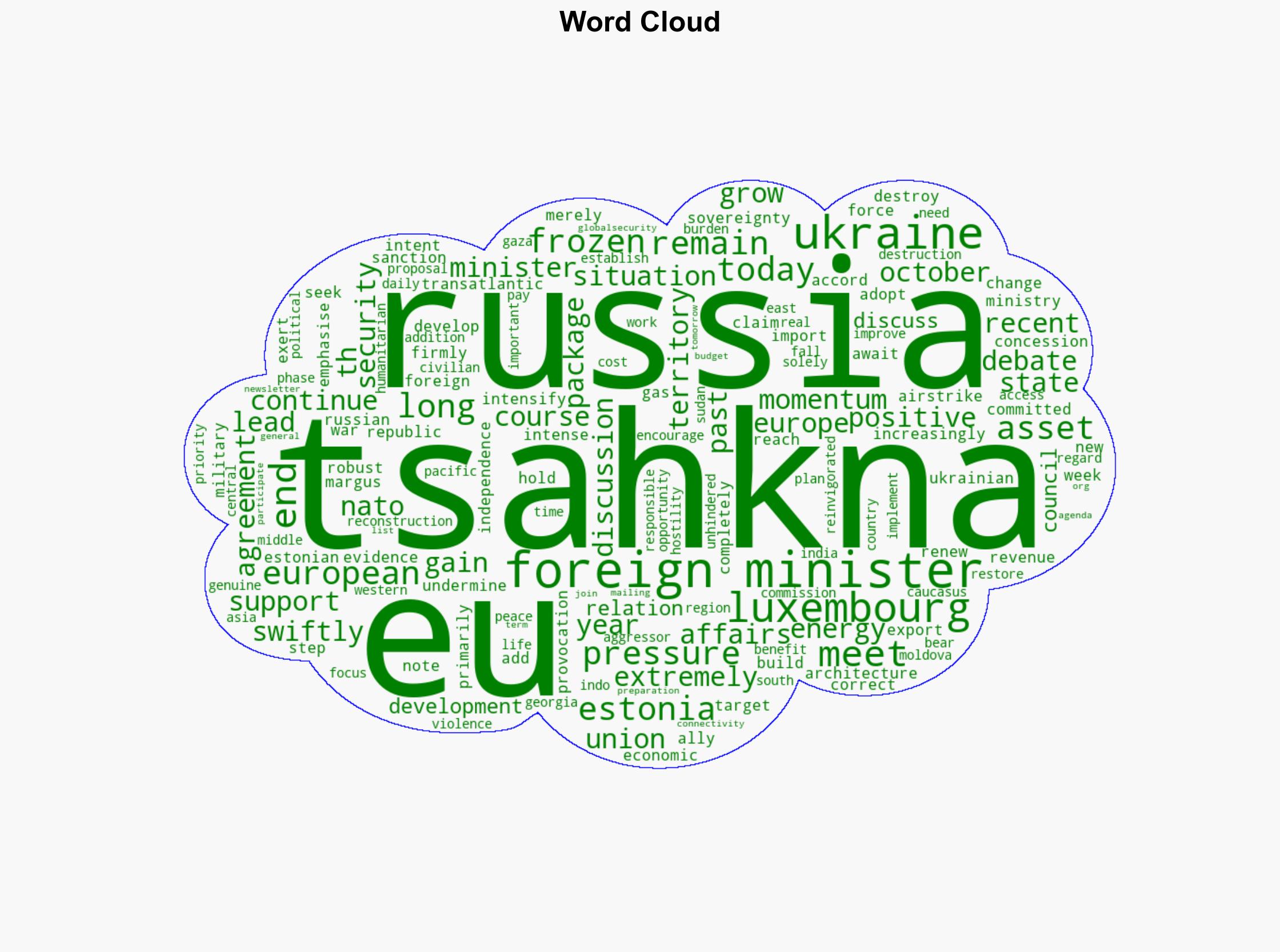 Foreign Minister Tsahkna in Luxembourg Europe remains committed to supporting Ukraine and pressuring Russia - Globalsecurity.org - Image 1