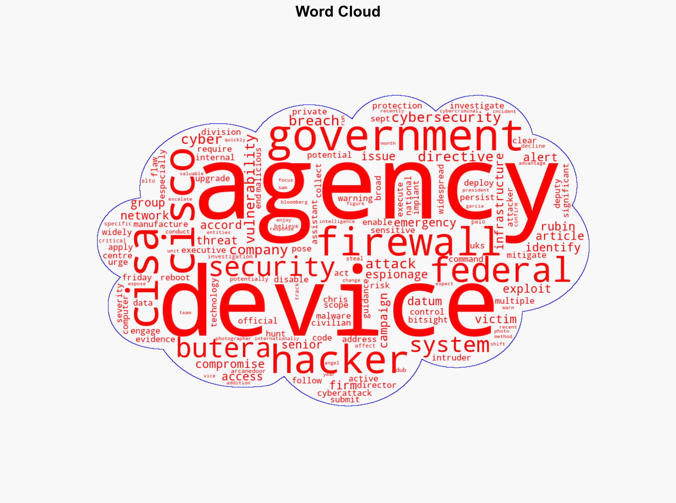 Hackers Hit Hundreds of Cisco Firewalls in US Government - Insurance Journal - Image 1