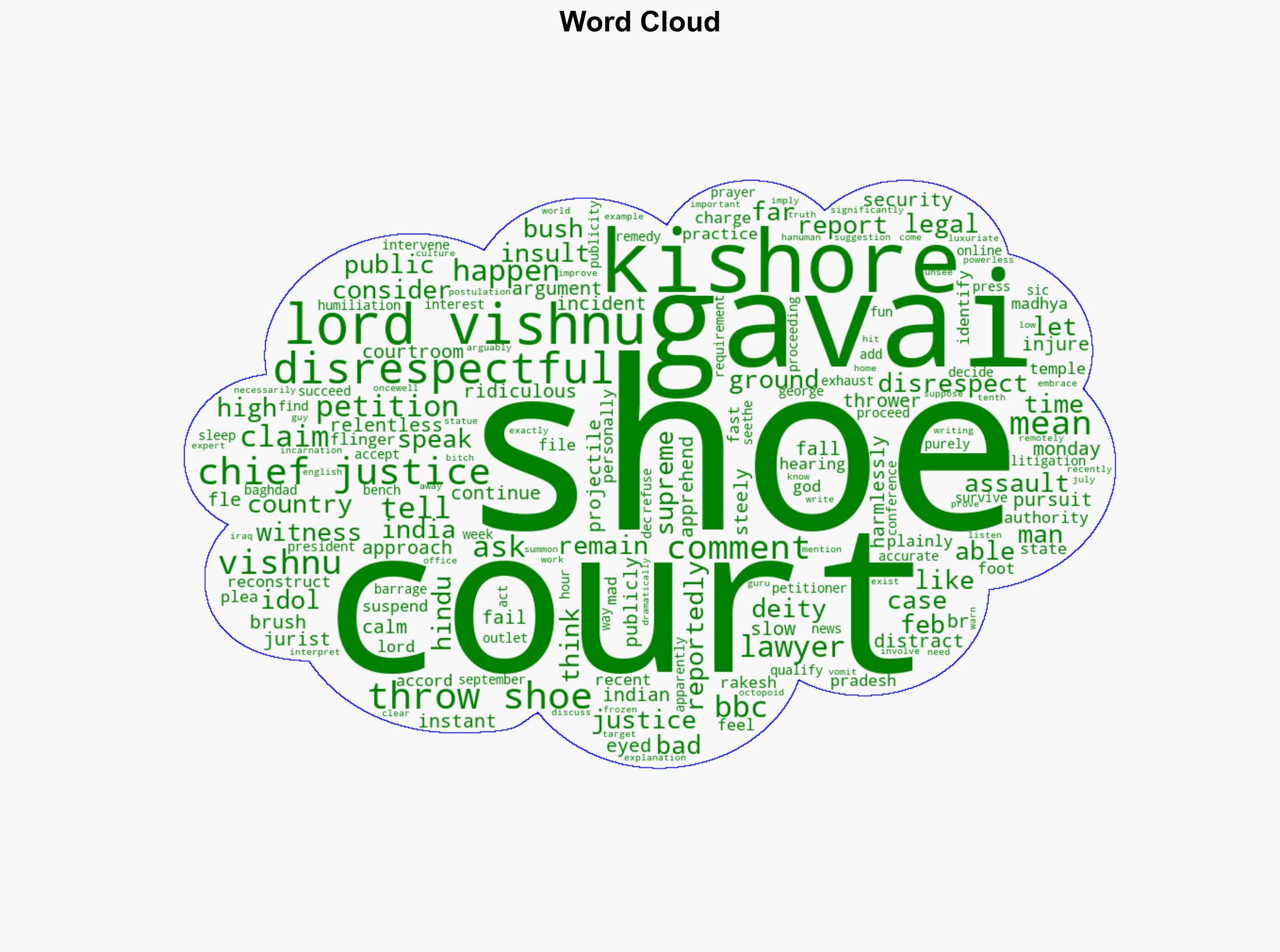 Lawyers Say Chief Justice Calm Despite Flying Shoe - Loweringthebar.net - Image 1
