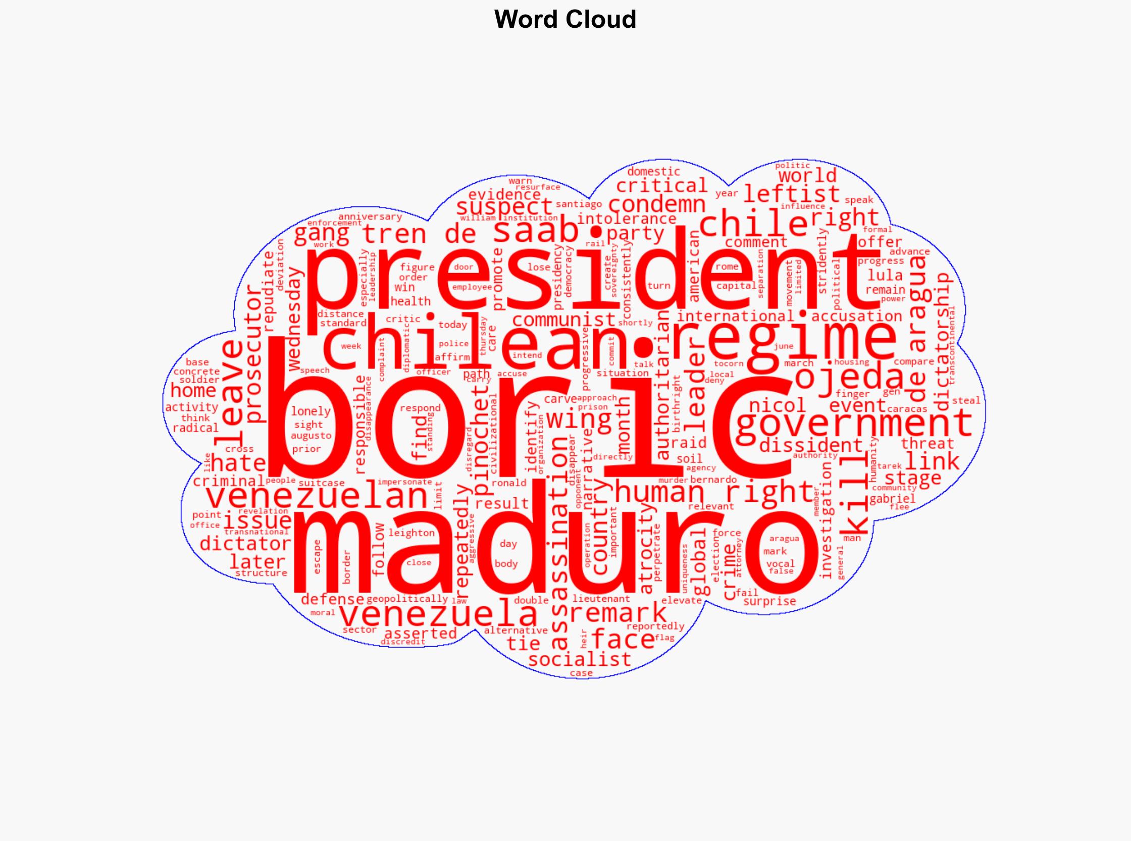 Leftist President of Chile Links Venezuela to Assassination of Dissident in His Country 'Dictatorships Cross Borders' - Breitbart News - Image 1