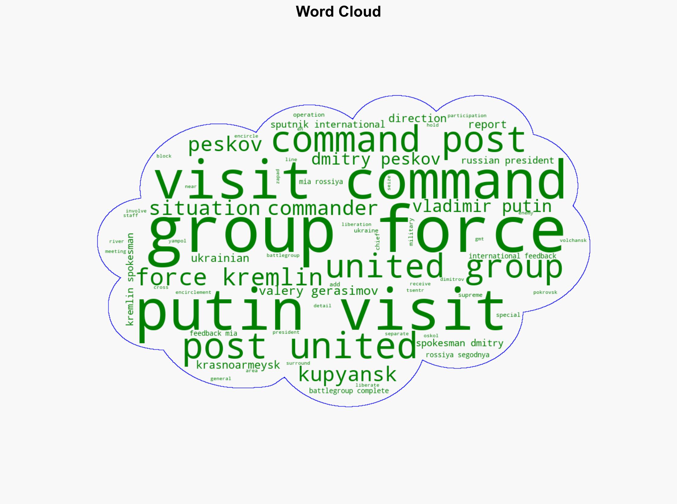 Putin Visits Command Post of United Group of Forces - Kremlin - Sputnikglobe.com - Image 1