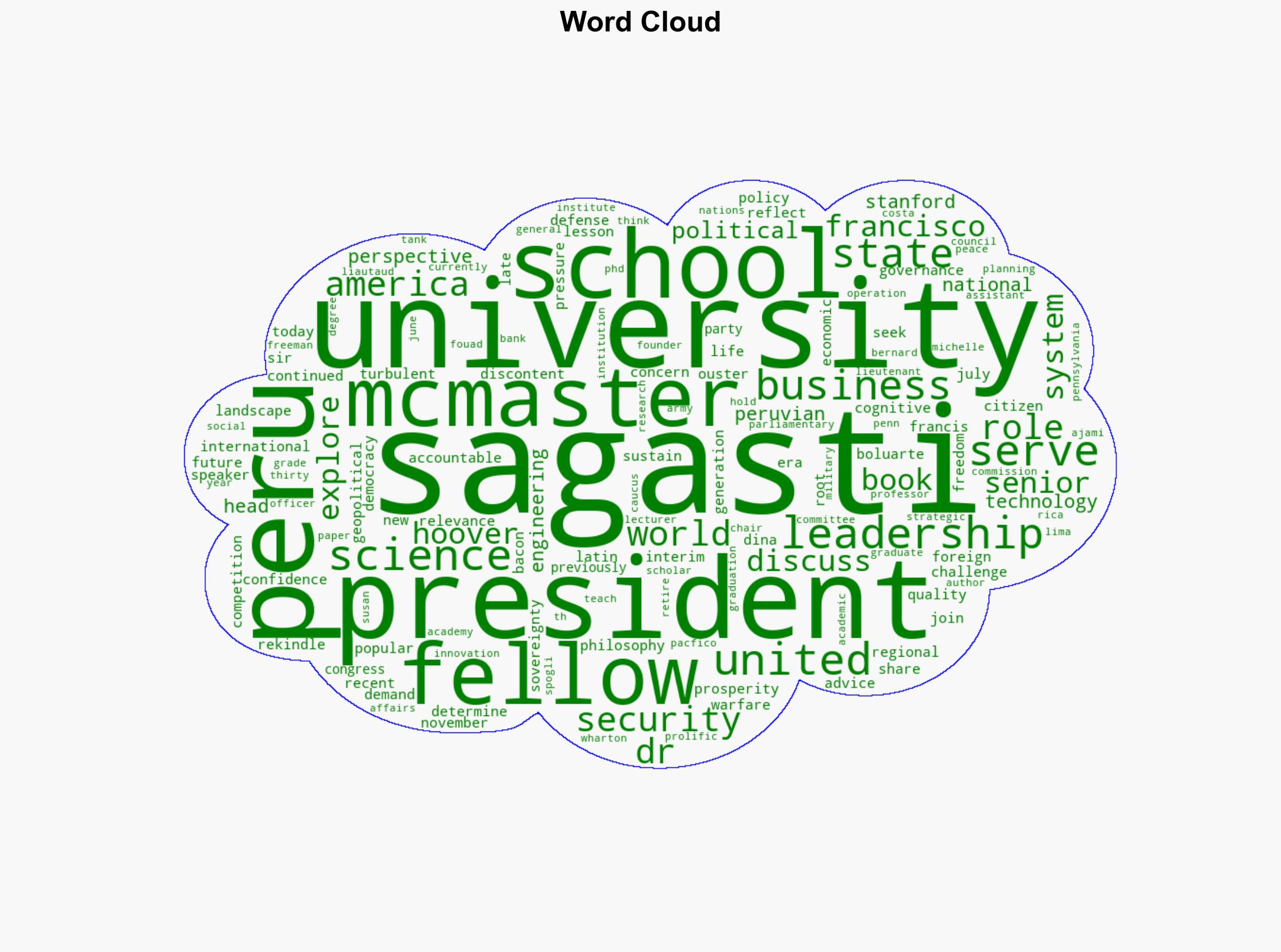 Restoring Agency President Sagasti On Peru And Latin Americas Future - Hoover.org - Image 1