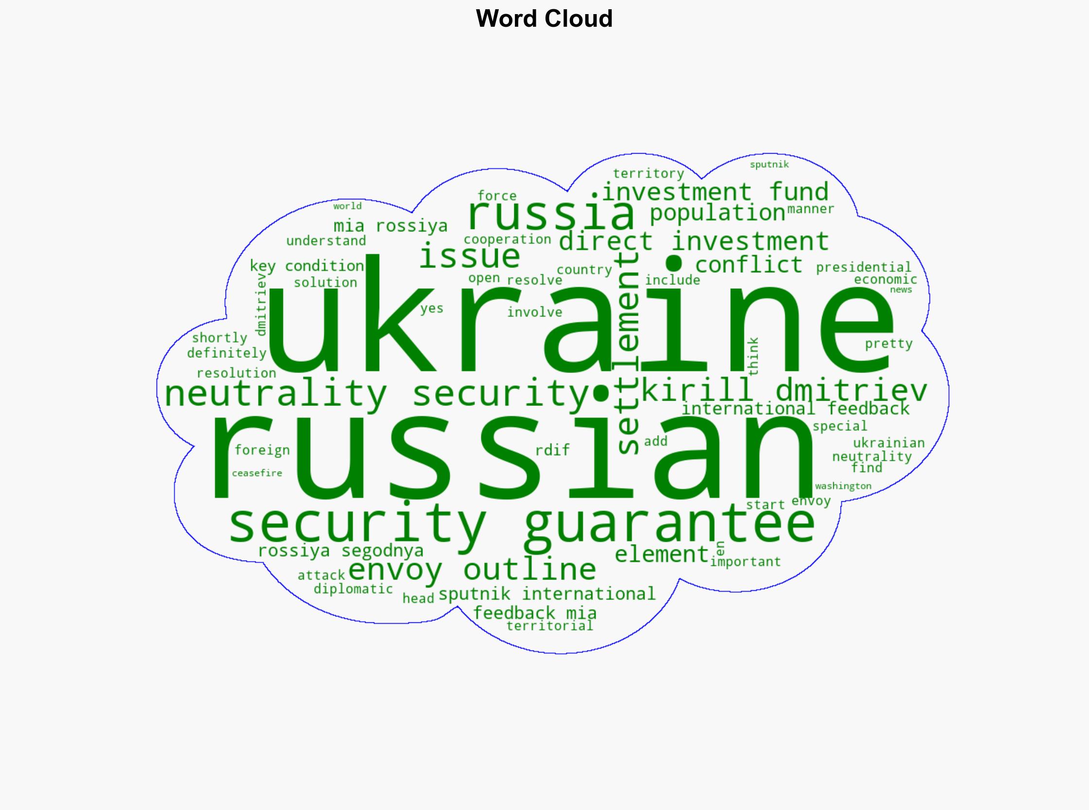 Russian Envoy Outlines Key Conditions for Ukraine Settlement Neutrality and Security Guarantees - Sputnikglobe.com - Image 1