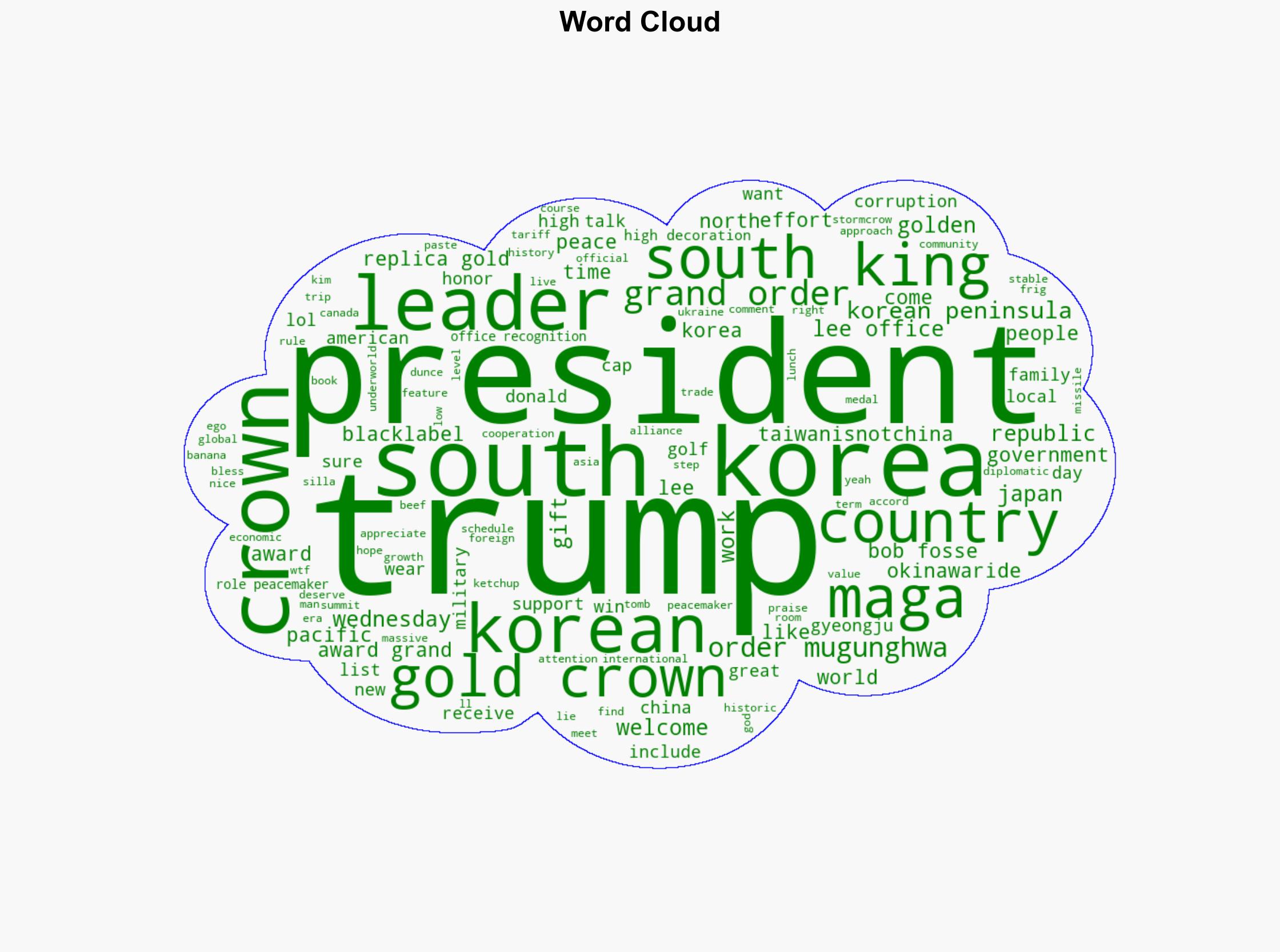 South Korea to award Trump its highest medal gift him a golden crown - Japan Today - Image 1