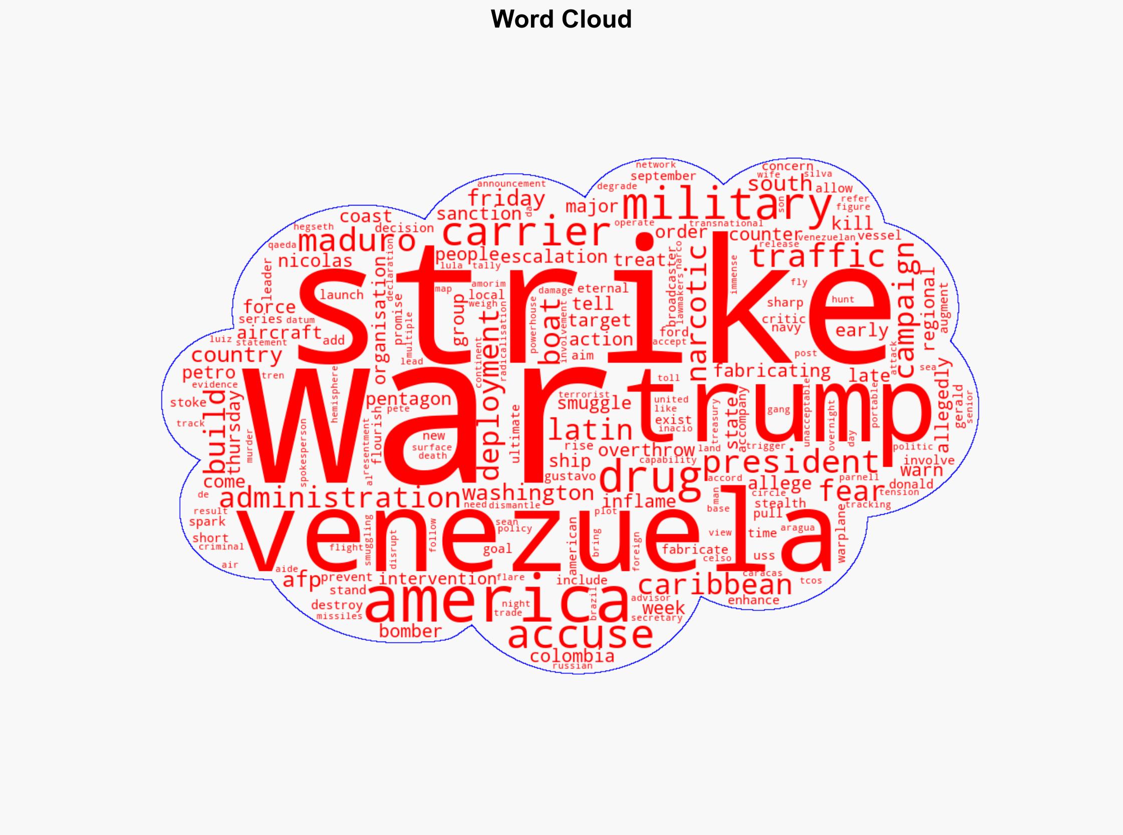 Trump sending aircraft carrier to Latin America as war fears escalate - ABC News (AU) - Image 1