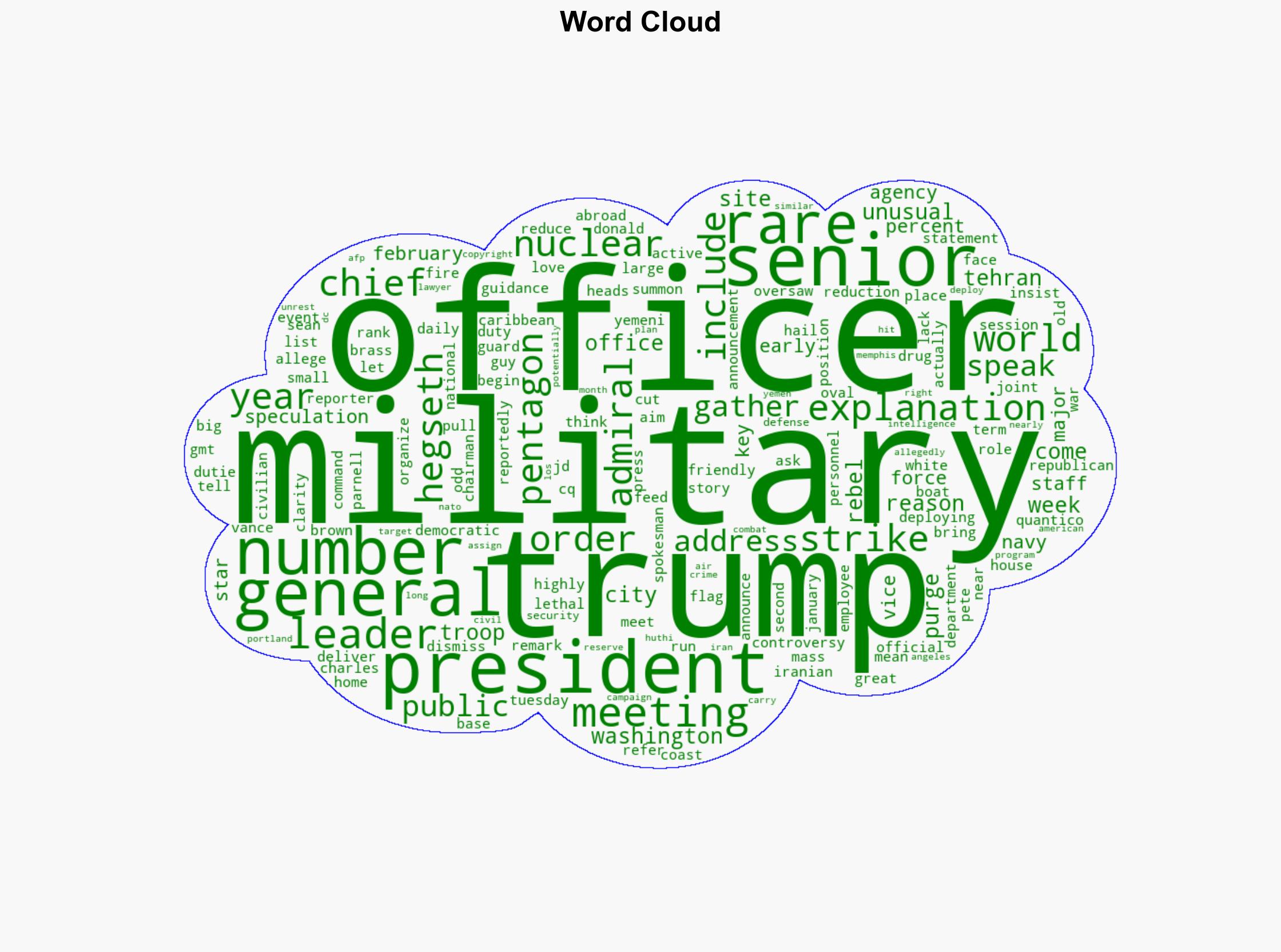 Trump to address rare mass meeting of US military leaders - CNA - Image 1
