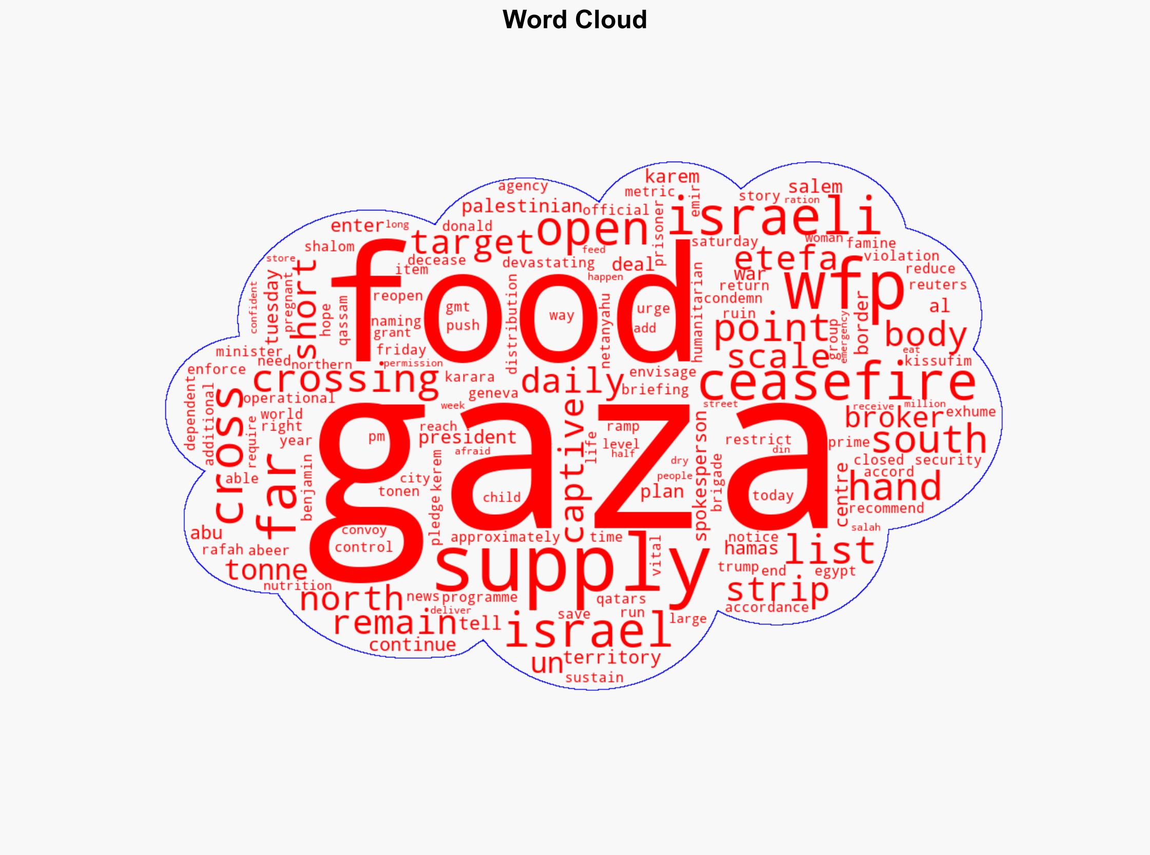 WFP says food supplies to Gaza below targets urges more crossings to open - Al Jazeera English - Image 1