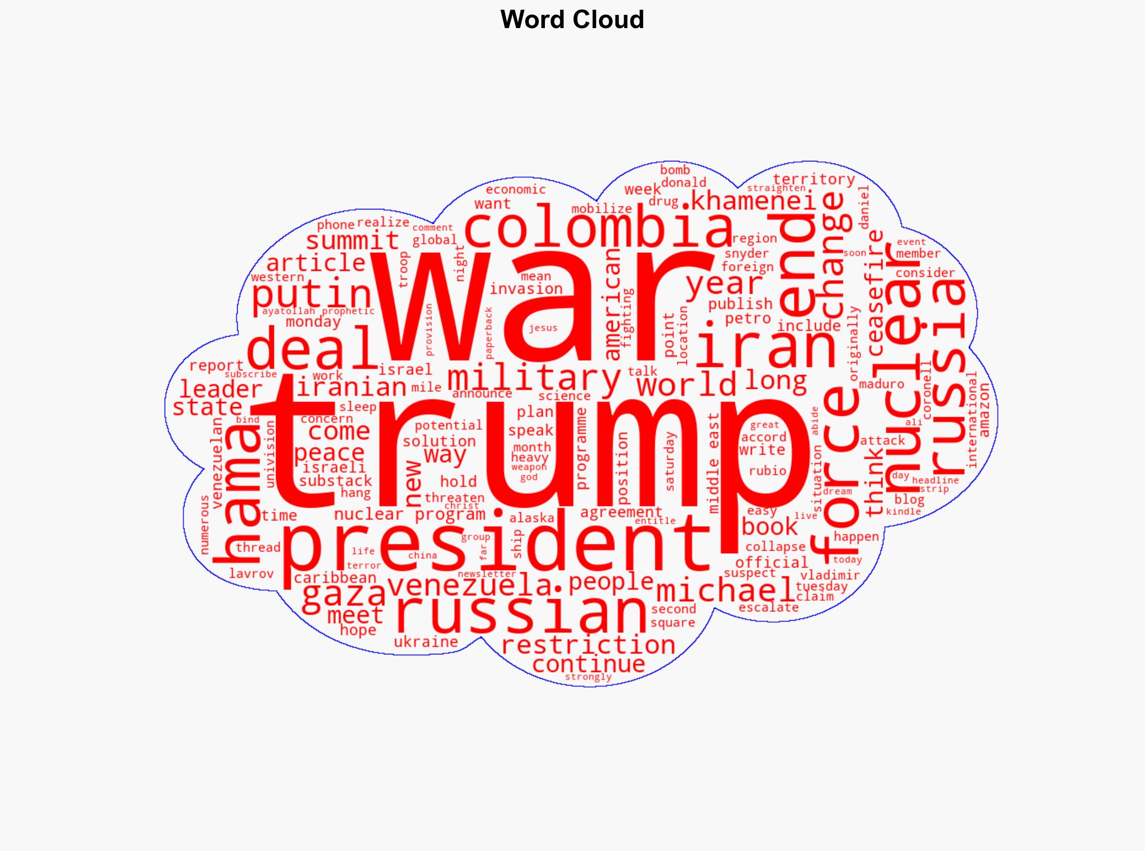 WW3 Trumps Meeting With Putin Is Off Colombia Wants To Take Out Trump Iran Makes Nuclear Declaration - Shtfplan.com - Image 1